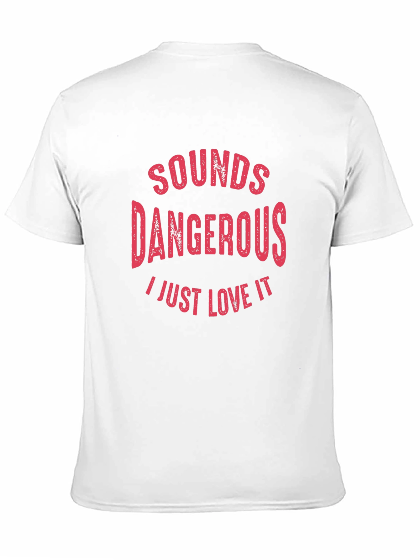 Black Sounds Dangerous Graphic Tee - I Just Love It T-Shirt view 11