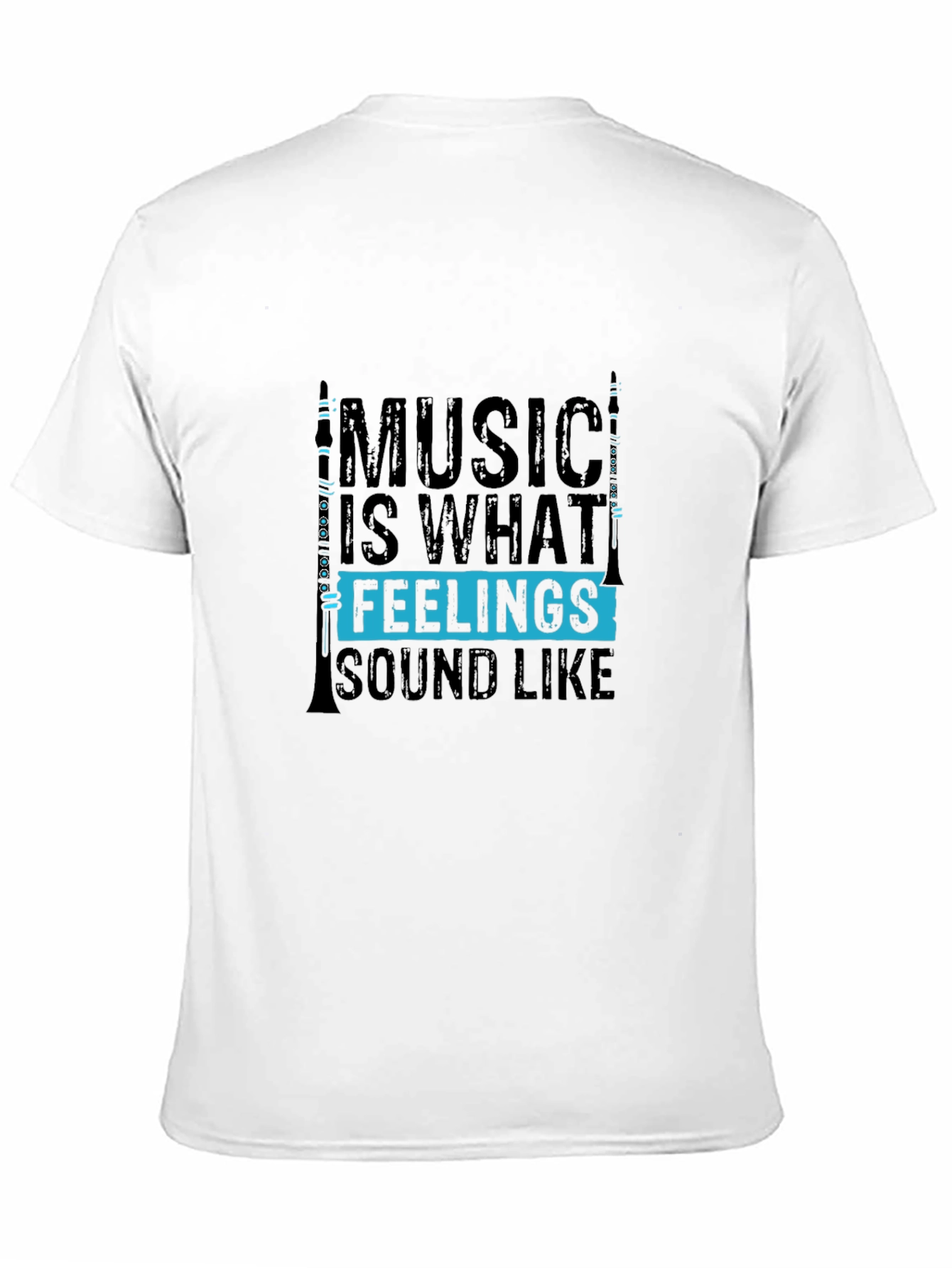 Black Music is Feelings T-Shirt - Black Graphic Tee view 11