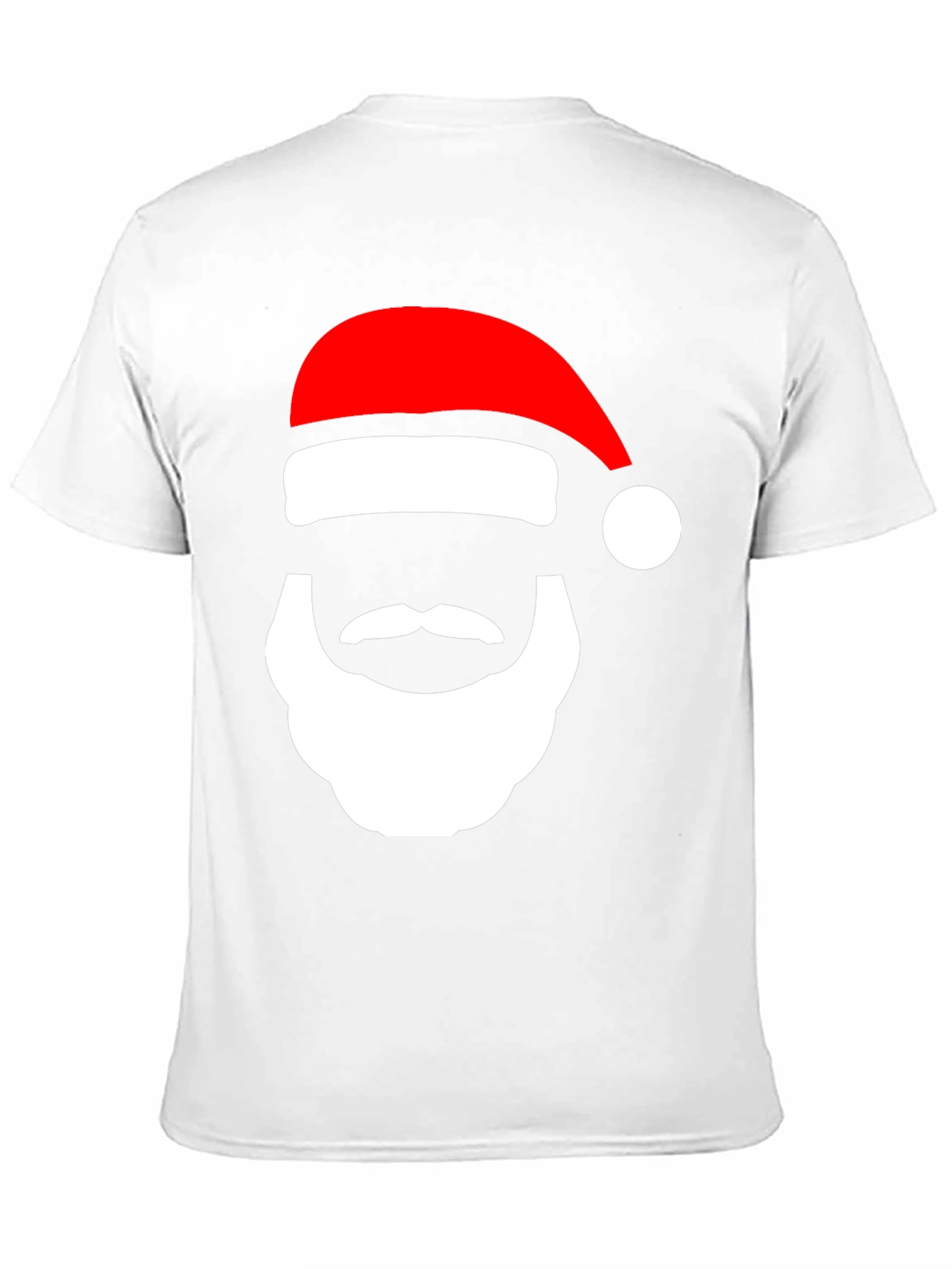 Festive Santa Face Graphic Tee - Holiday Cheer! - 11