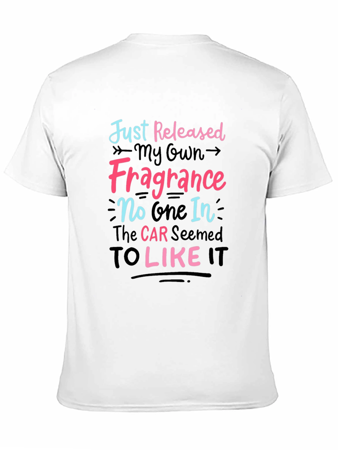 Black Humorous Fragrance T-Shirt view 11