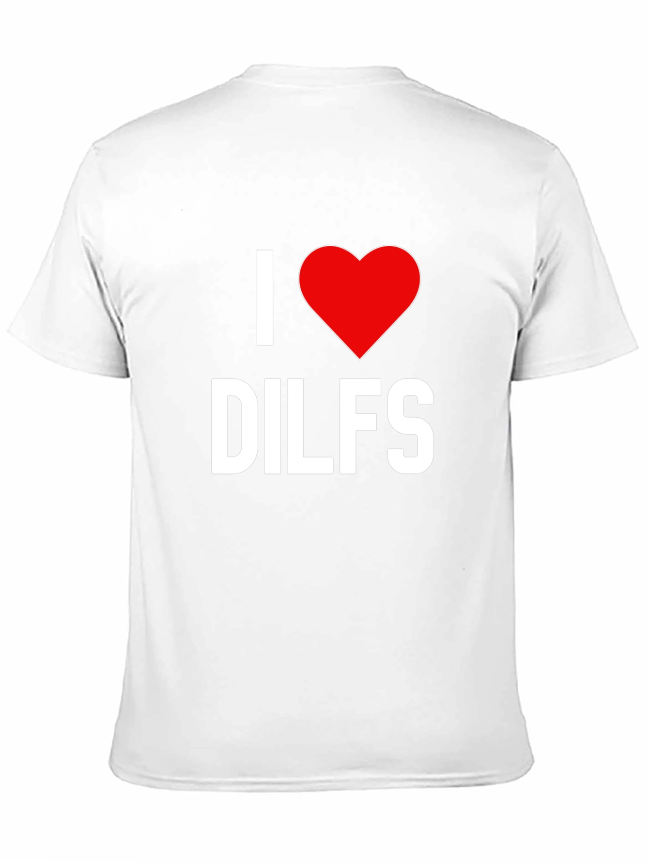 Black I Love DILFS Graphic Tee - Bold Statement Shirt view 11