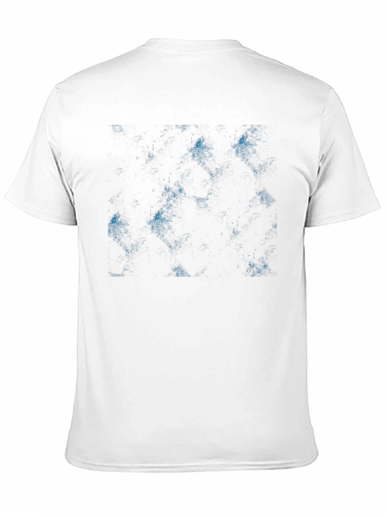 Black Abstract Pattern Black T-Shirt view 11