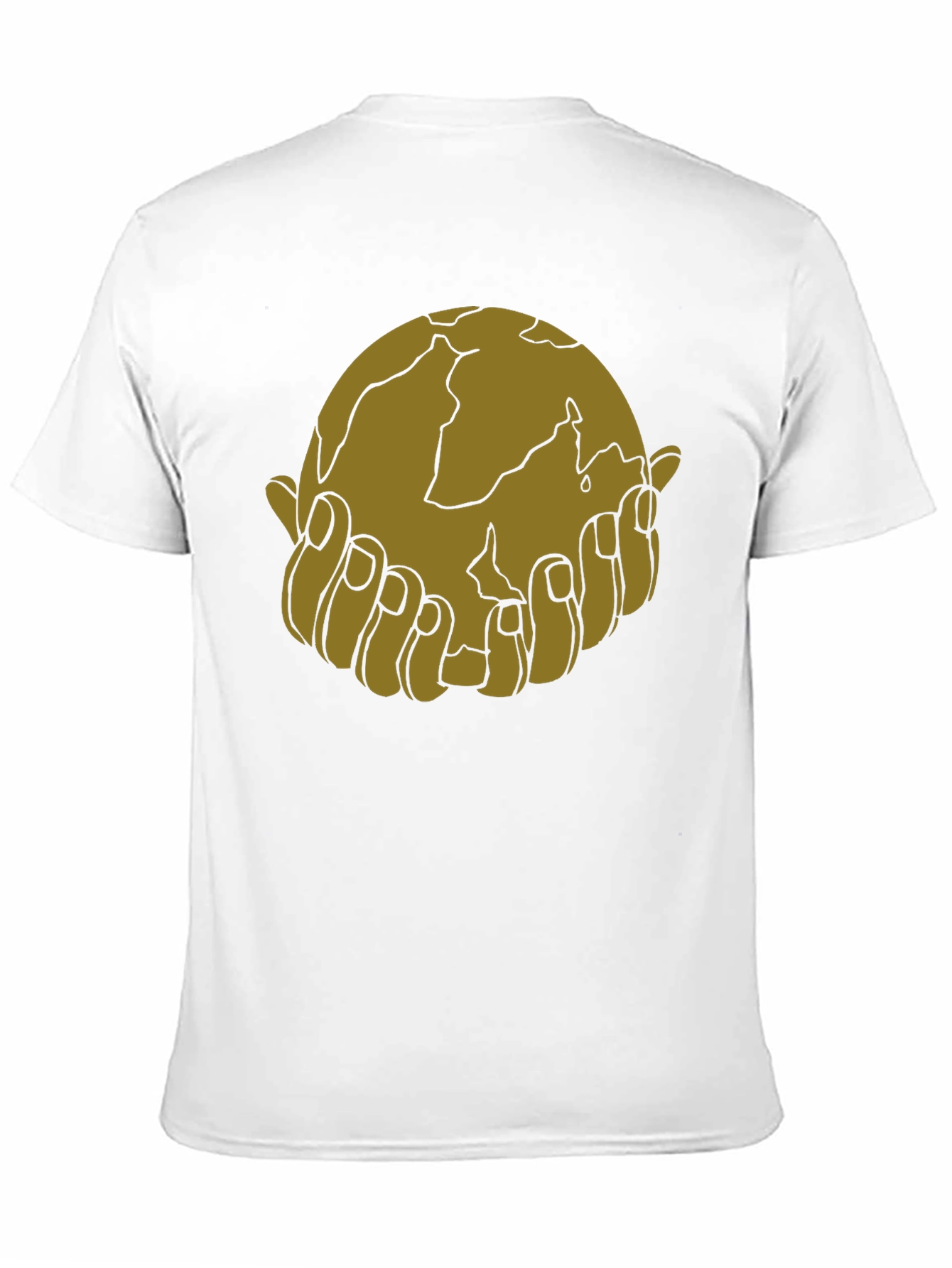 Black Earth In Hand Graphic Tee view 11