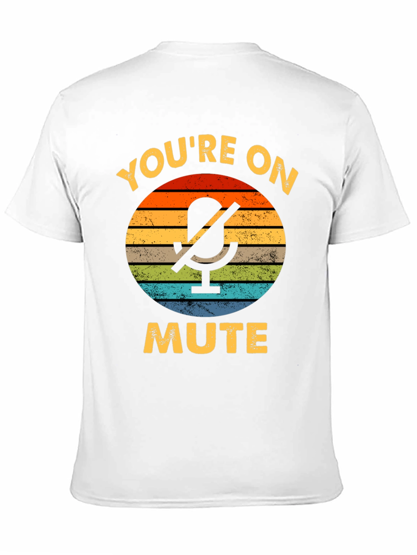Black You're On Mute Graphic Tee view 11