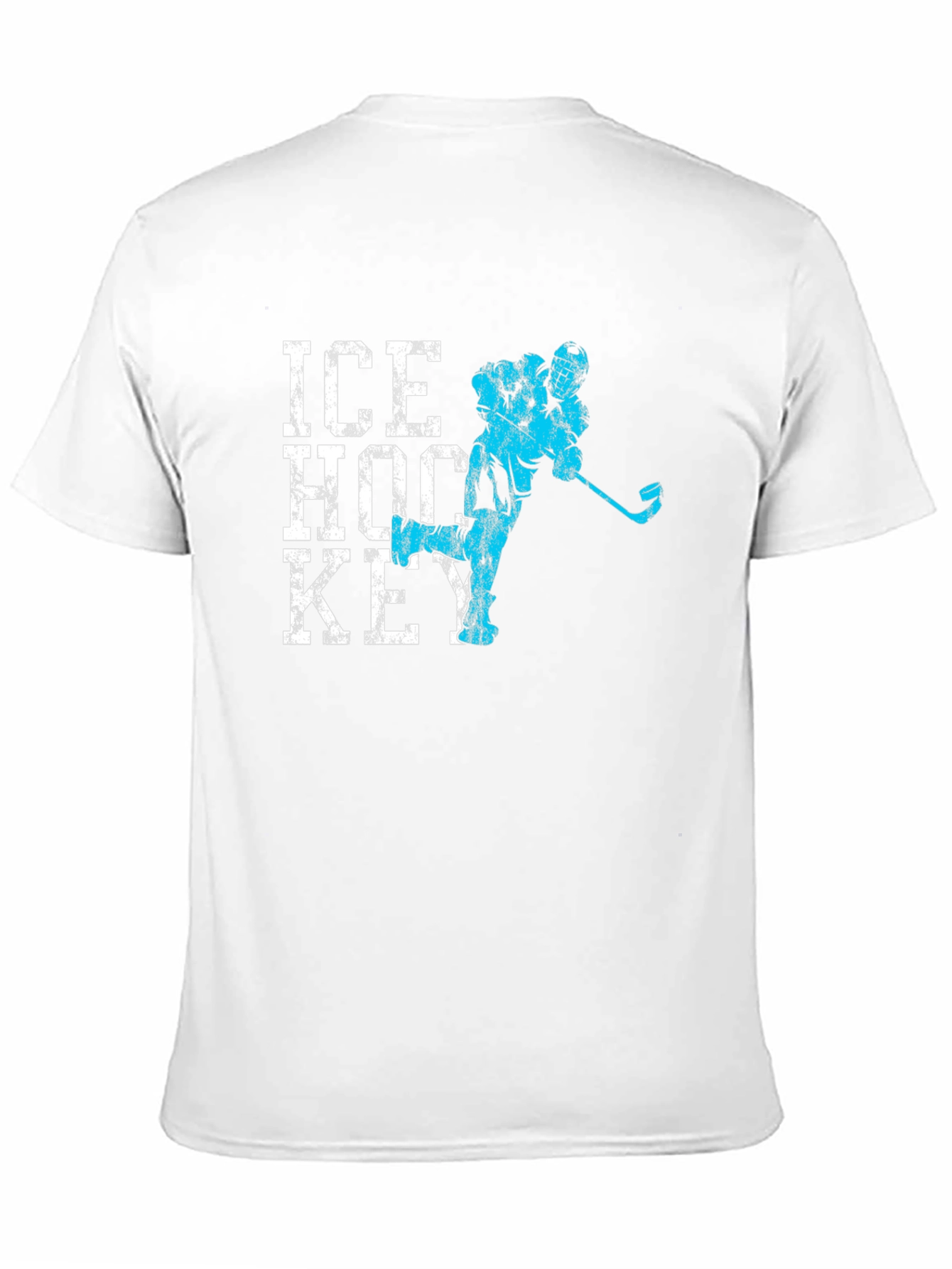 Black Ice Hockey Graphic T-Shirt view 11