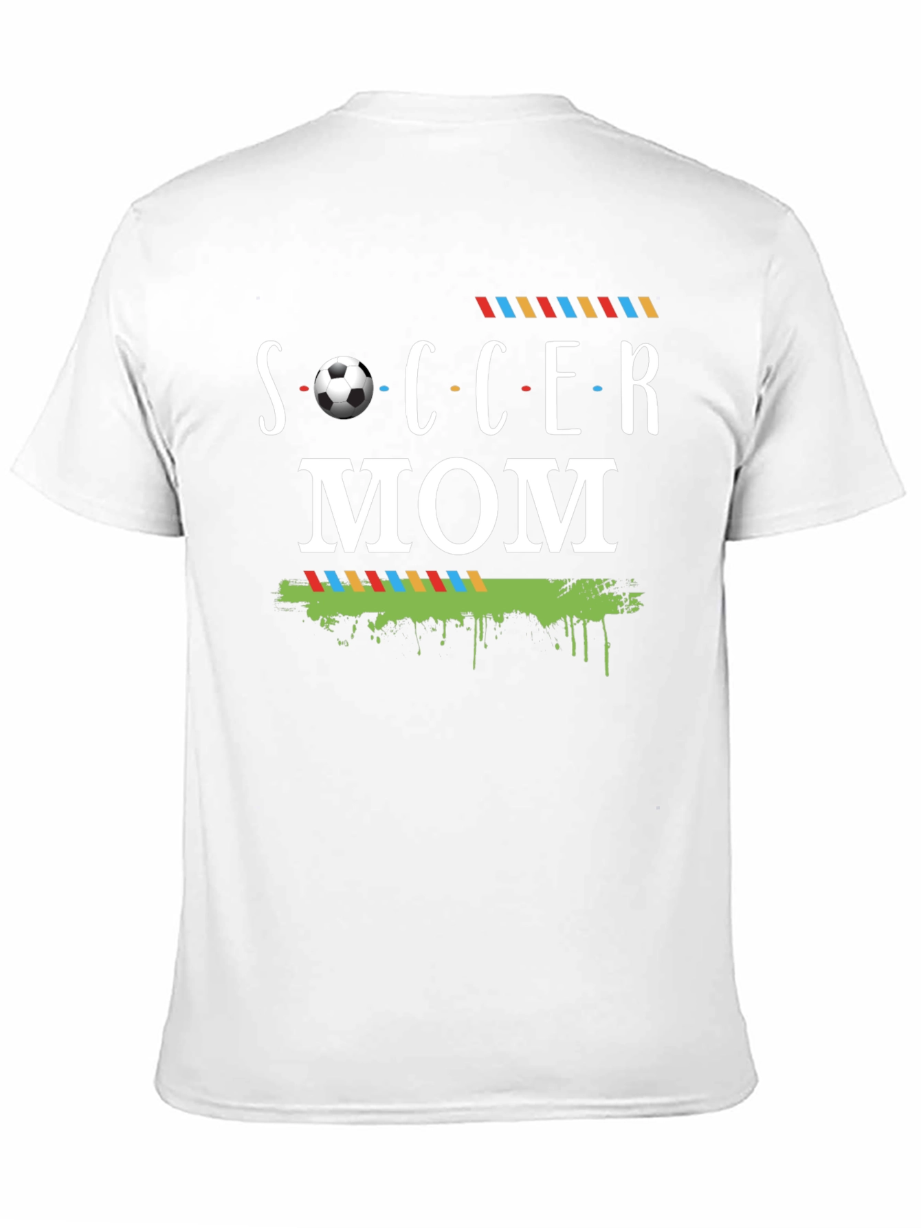 Black Soccer Mom Graphic Tee - Black view 11