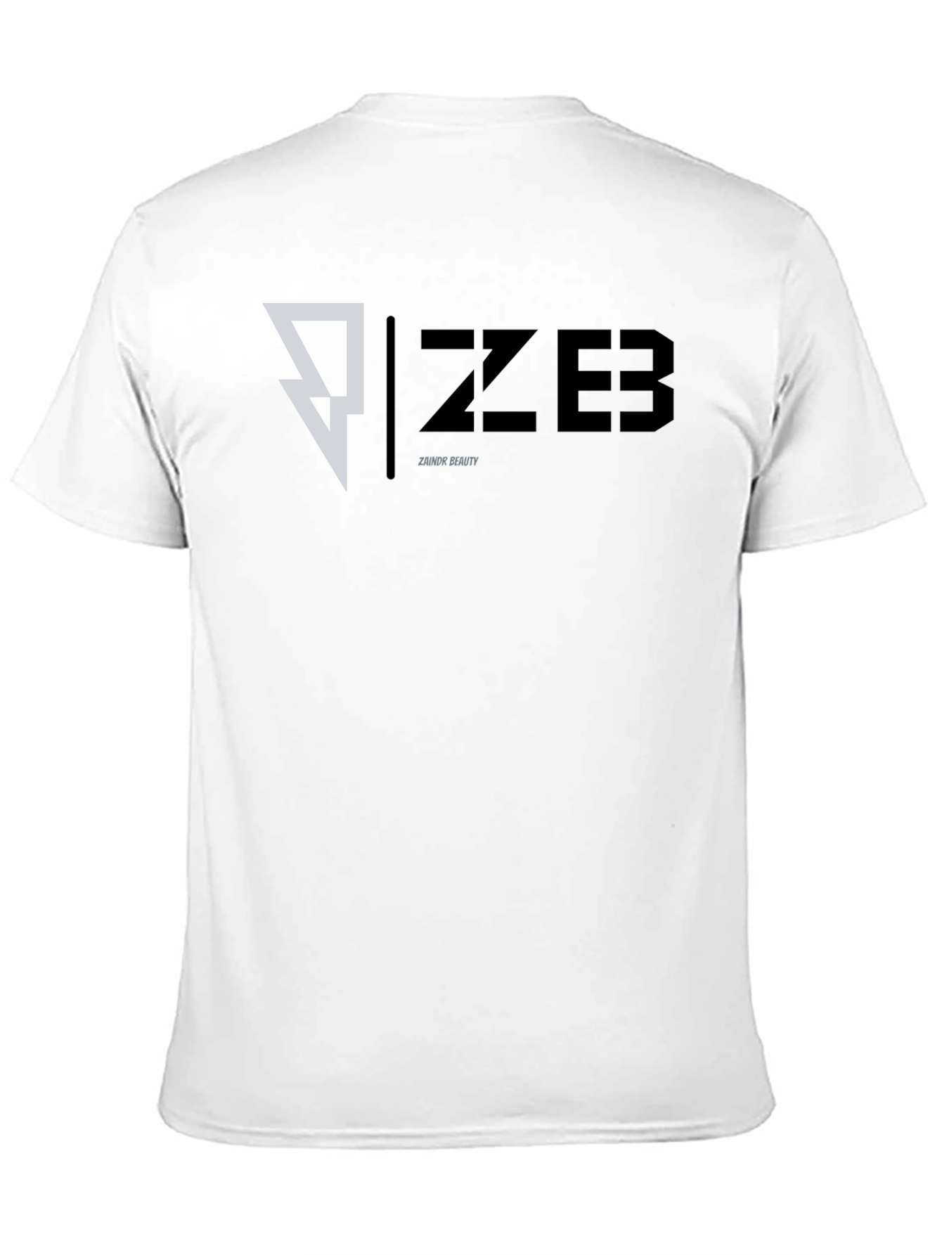 Black ZZ ZEB Zainor Beauty Graphic T-Shirt - Modern Design view 11