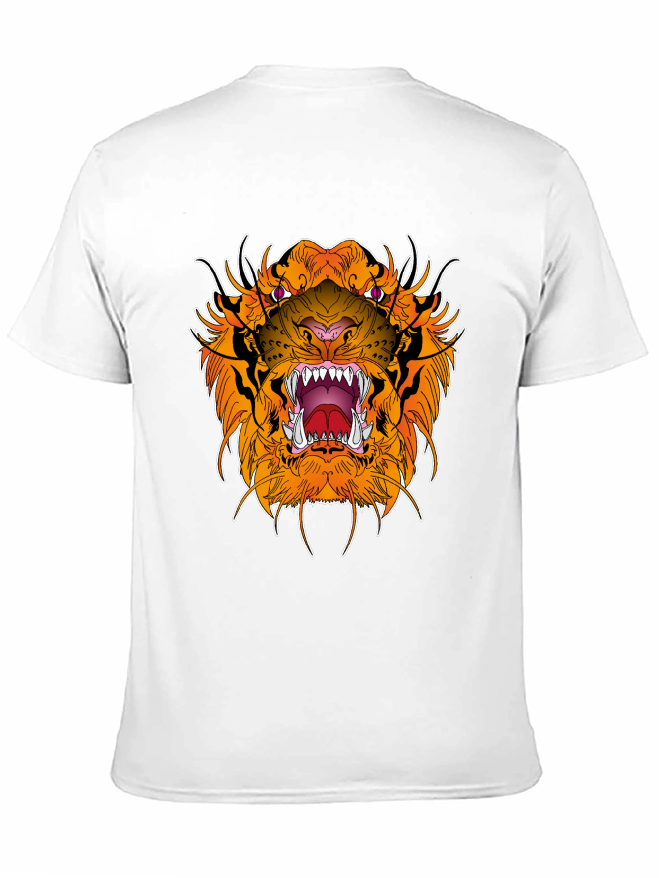 Black Black Tiger Graphic Tee - Fierce Style view 11