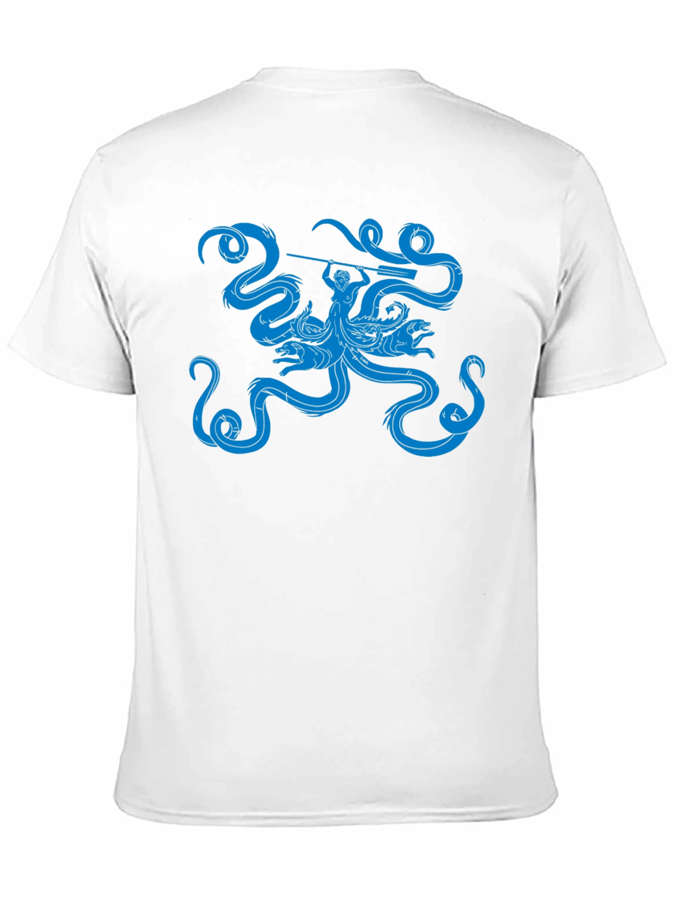 Black Hydra Graphic Black T-Shirt view 11