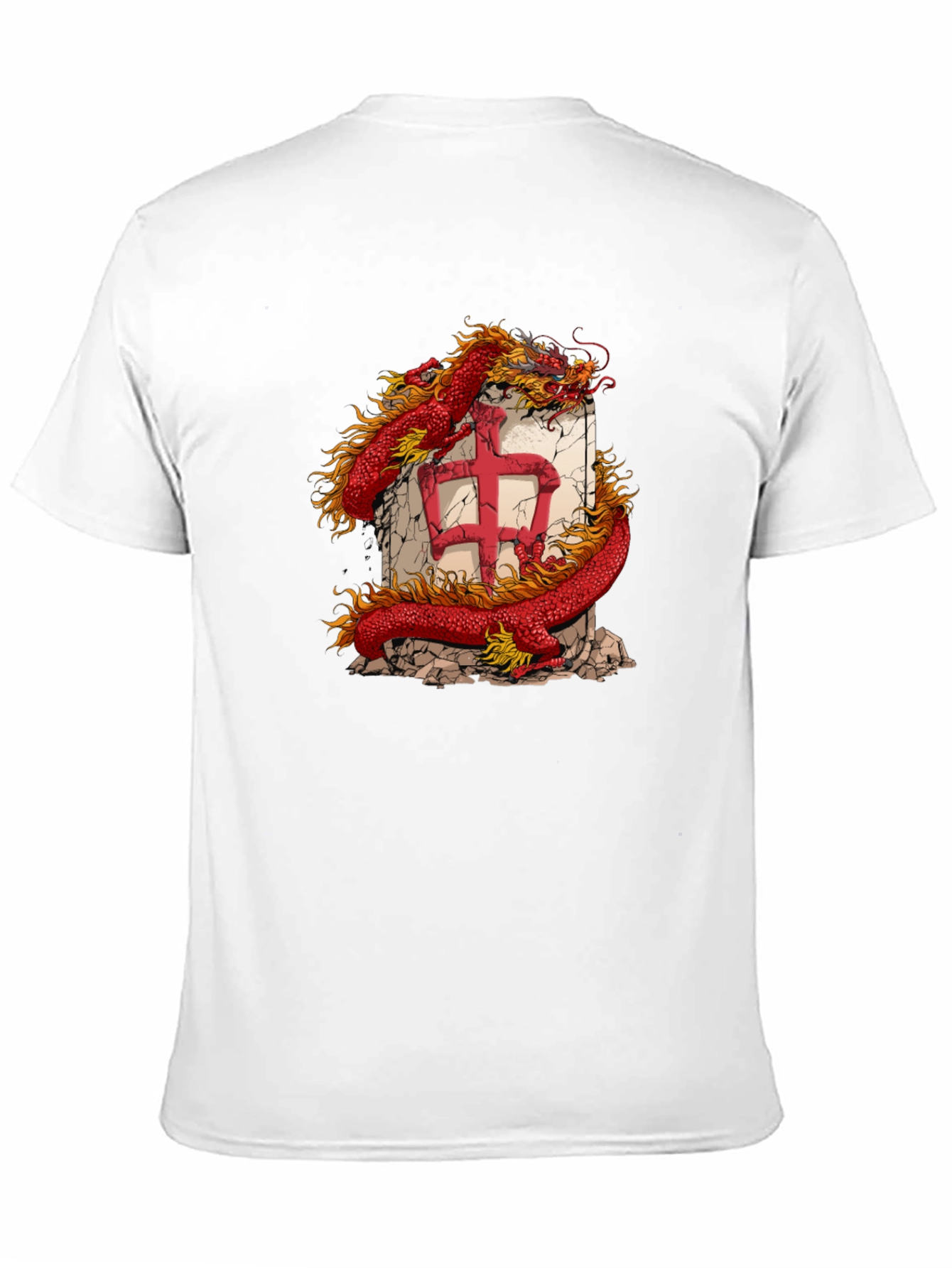 Black Dragon Graphic Tee - Black view 11