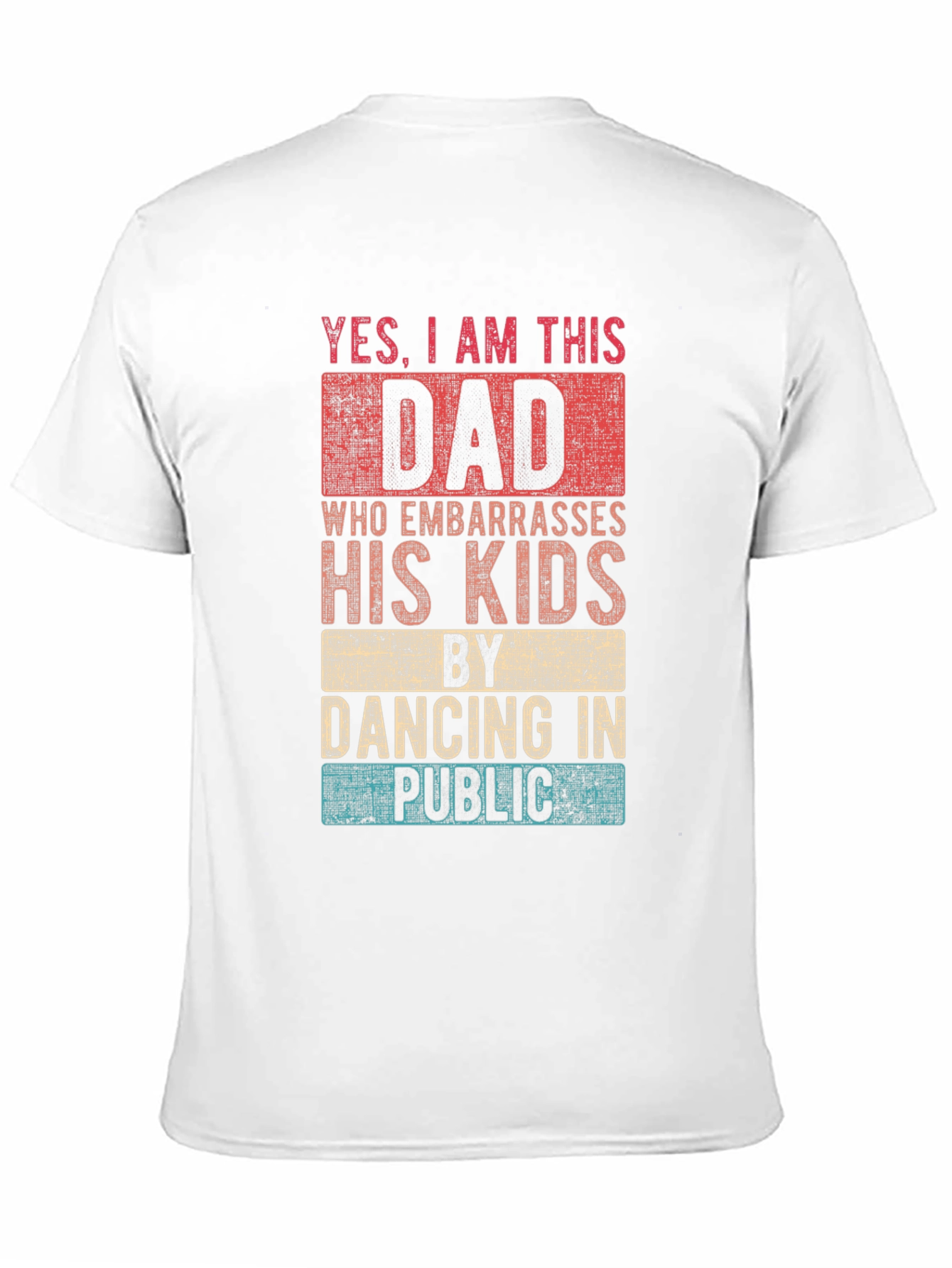 Black Funny Dad Dancing T-Shirt  view 11