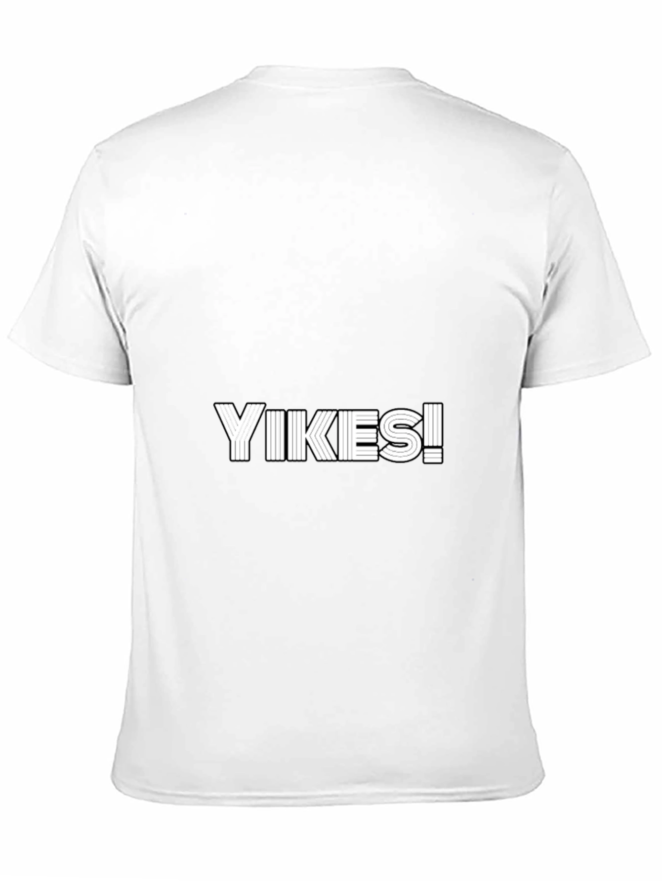 Black Yikes Graphic T-Shirt - Casual Style view 11