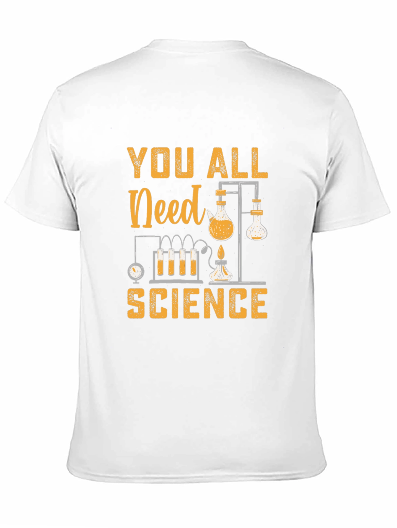 Black You All Need Science Graphic T-Shirt view 11