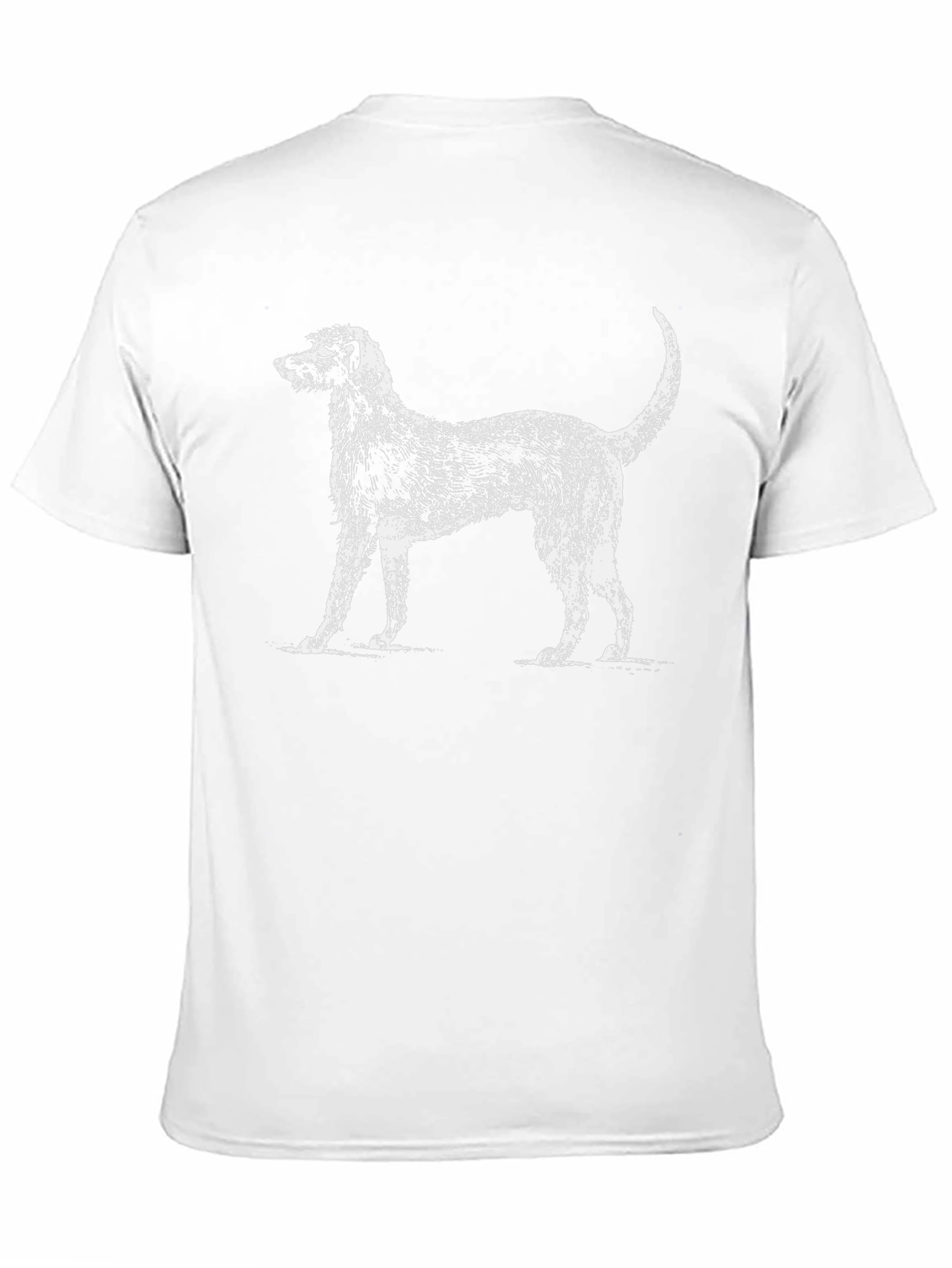 Black Vintage Dog Graphic Black T-Shirt view 11