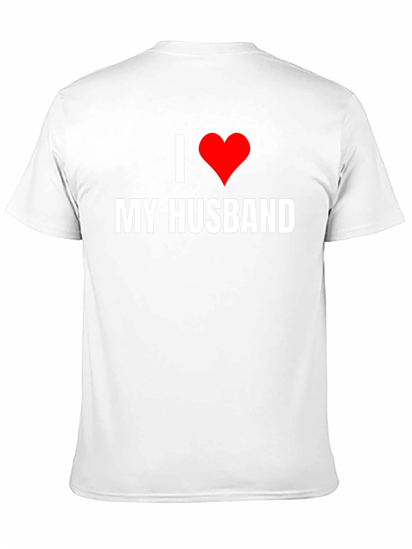 Black I Love My Husband Graphic Tee - Novelty T-Shirt view 11