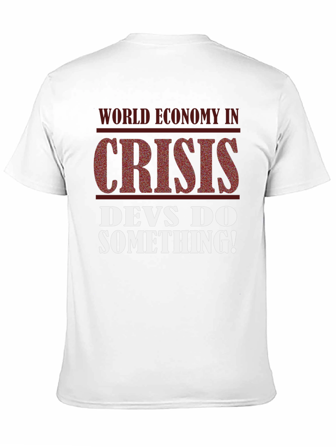 Black Crisis T-Shirt - Devs Do Something! view 11