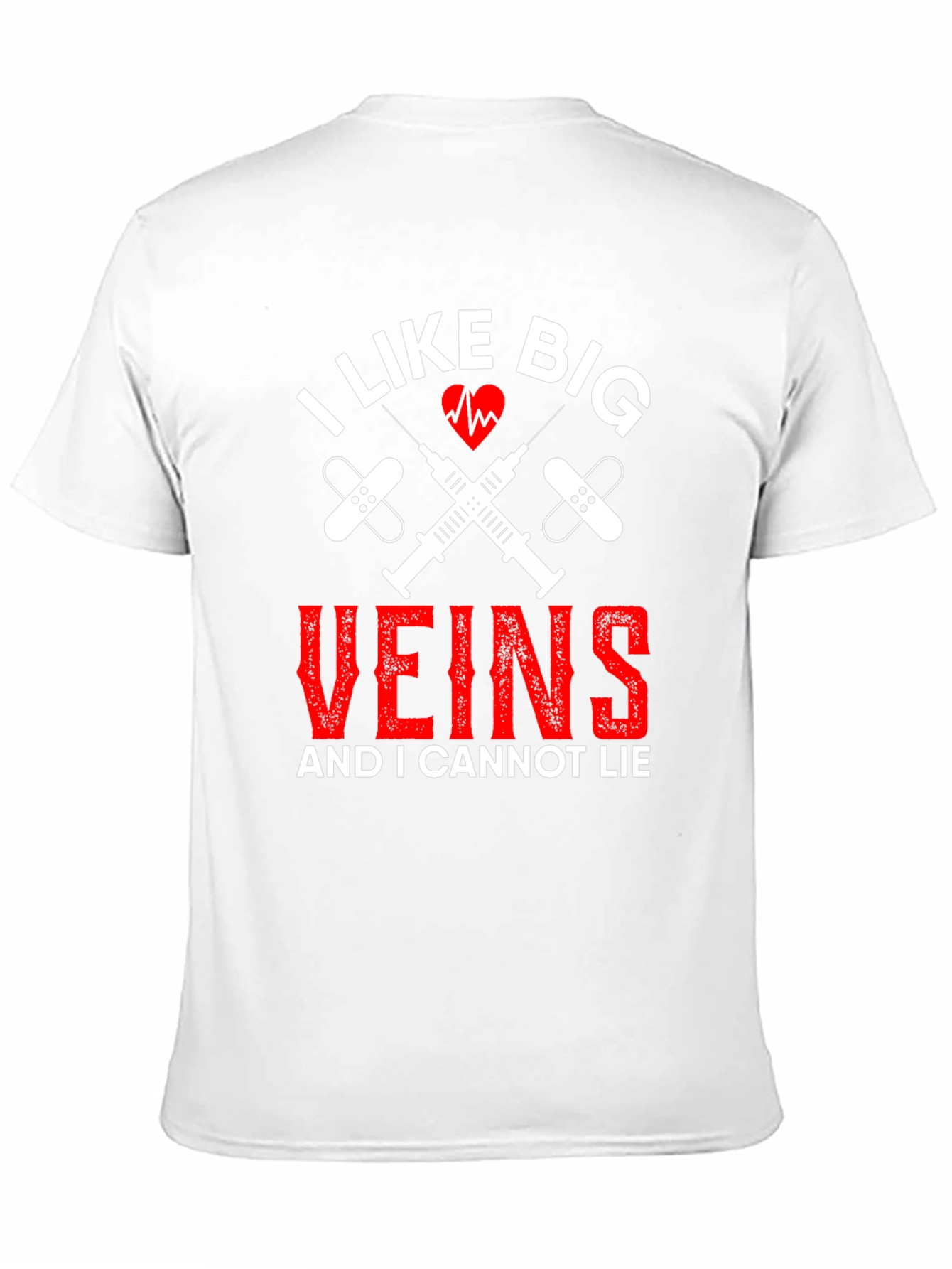Black I Like Big Veins Funny Nurse T-Shirt view 11