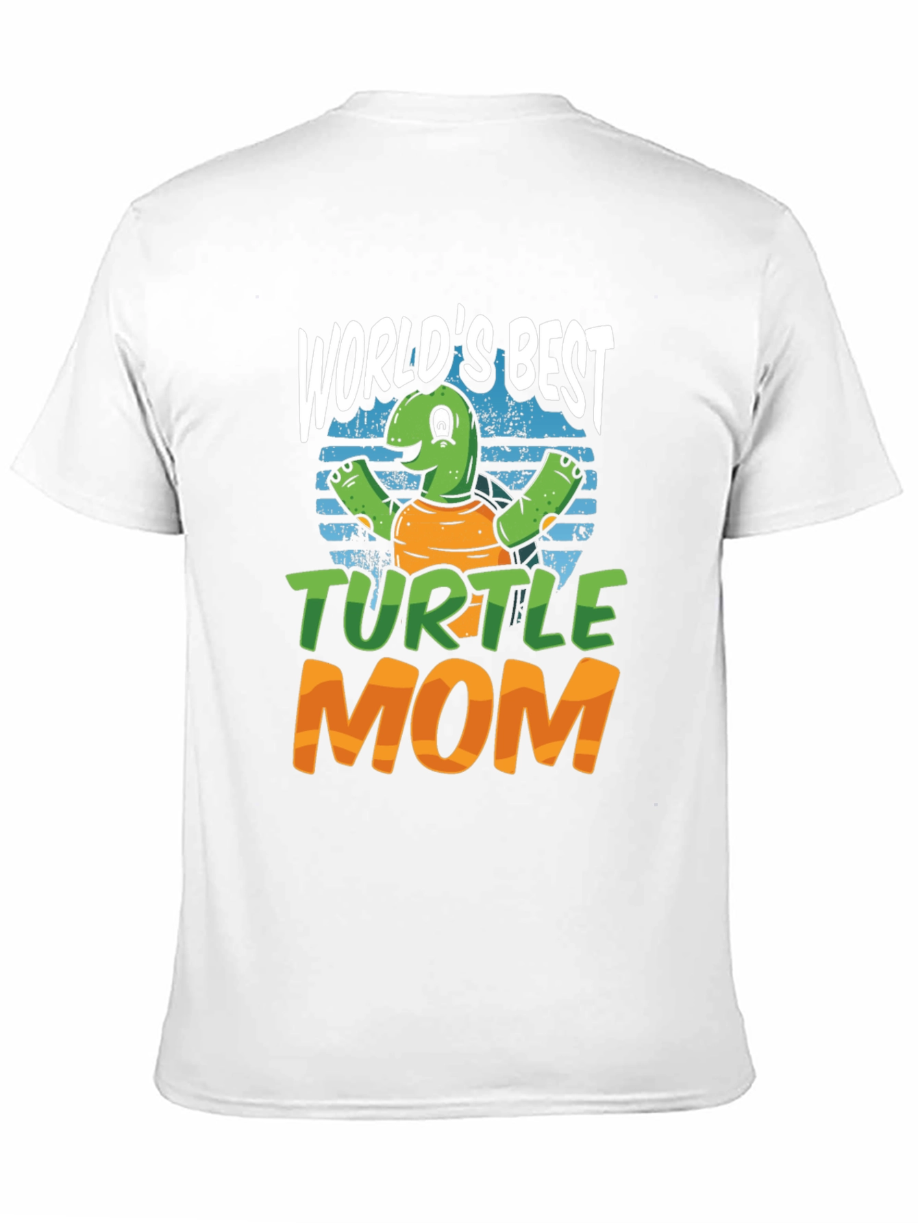 Black World's Best Turtle Mom T-Shirt view 11