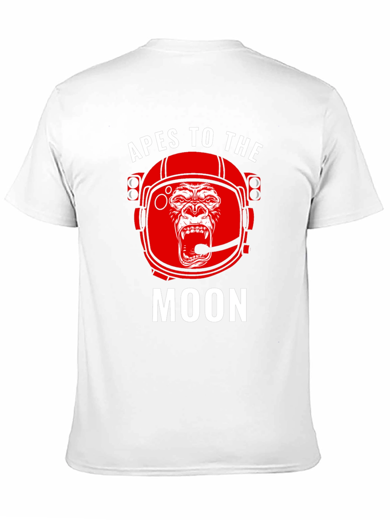 Black Apes to the Moon Graphic T-Shirt - Crypto Meme Tee view 11