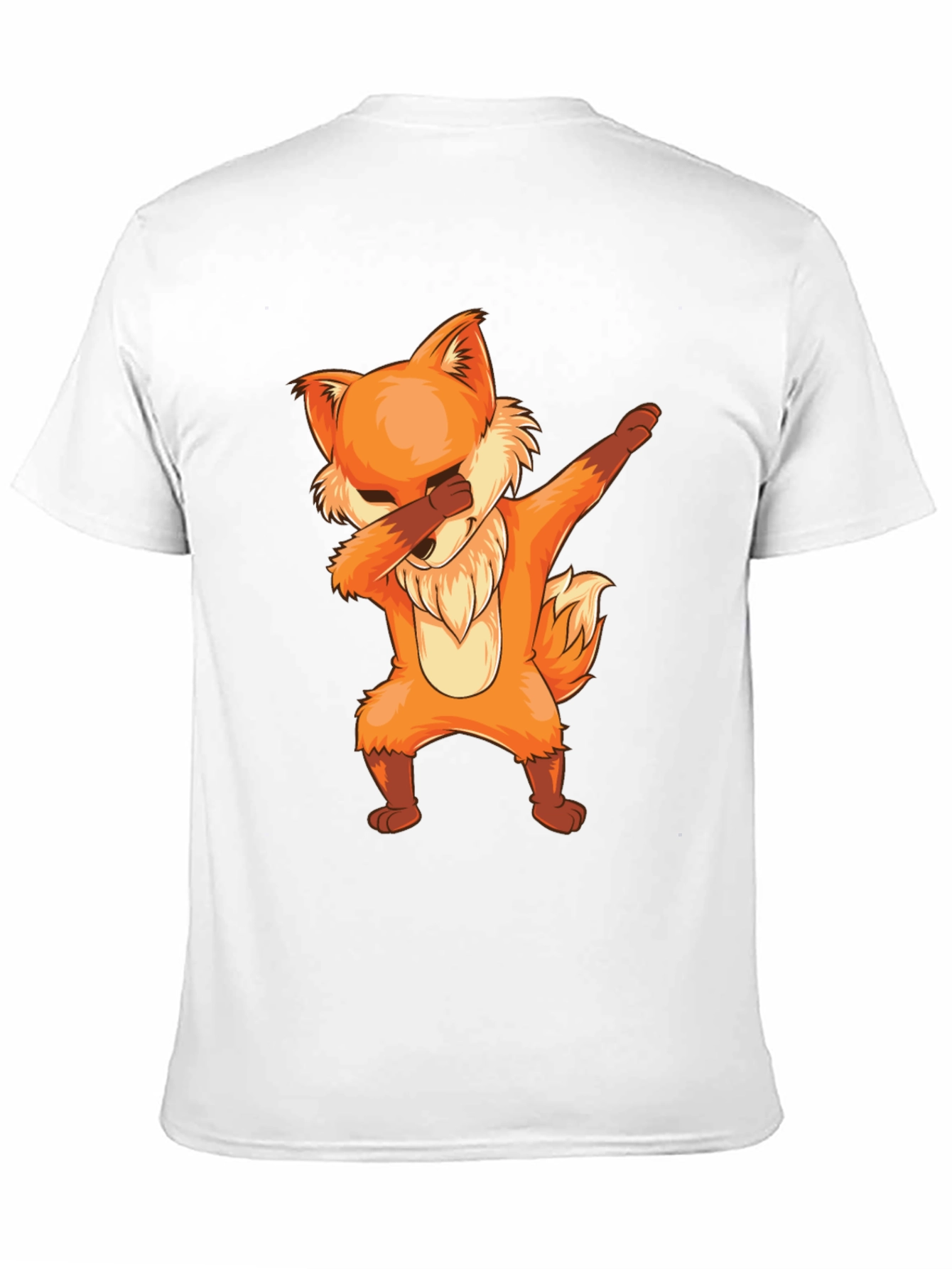 Black Dabbing Fox Graphic Tee - Cool & Trendy view 11