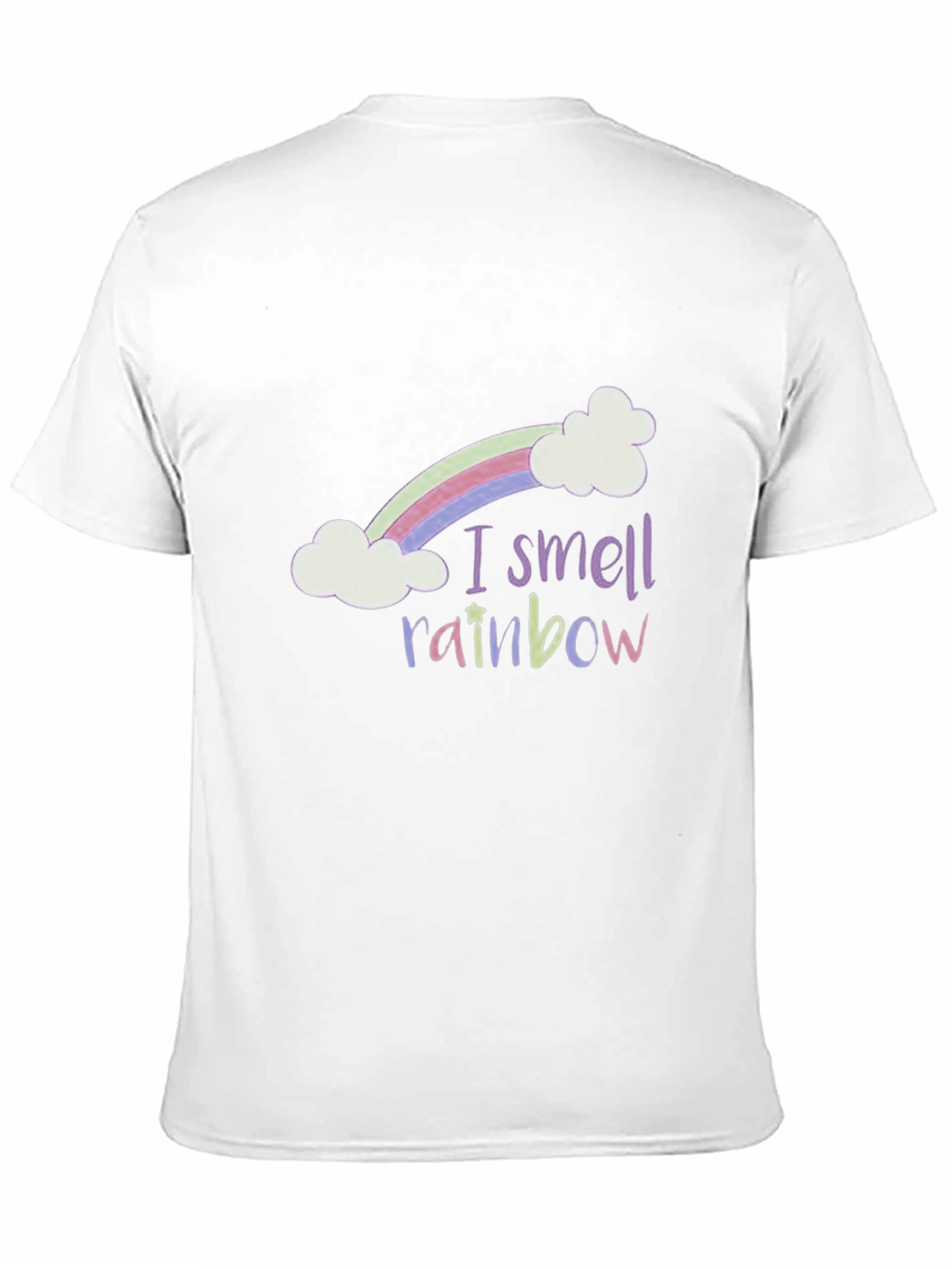 Black I Smell Rainbow T-Shirt Funny Graphic Tee view 11