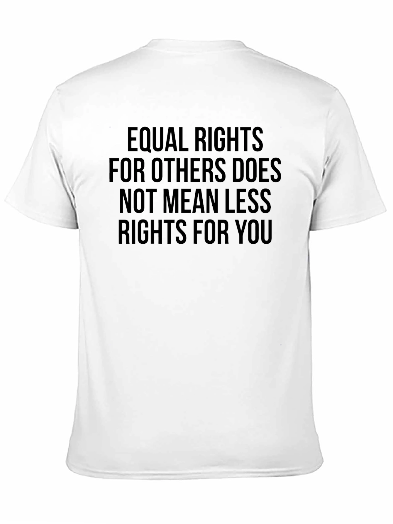 Black Equal Rights Graphic Tee view 11