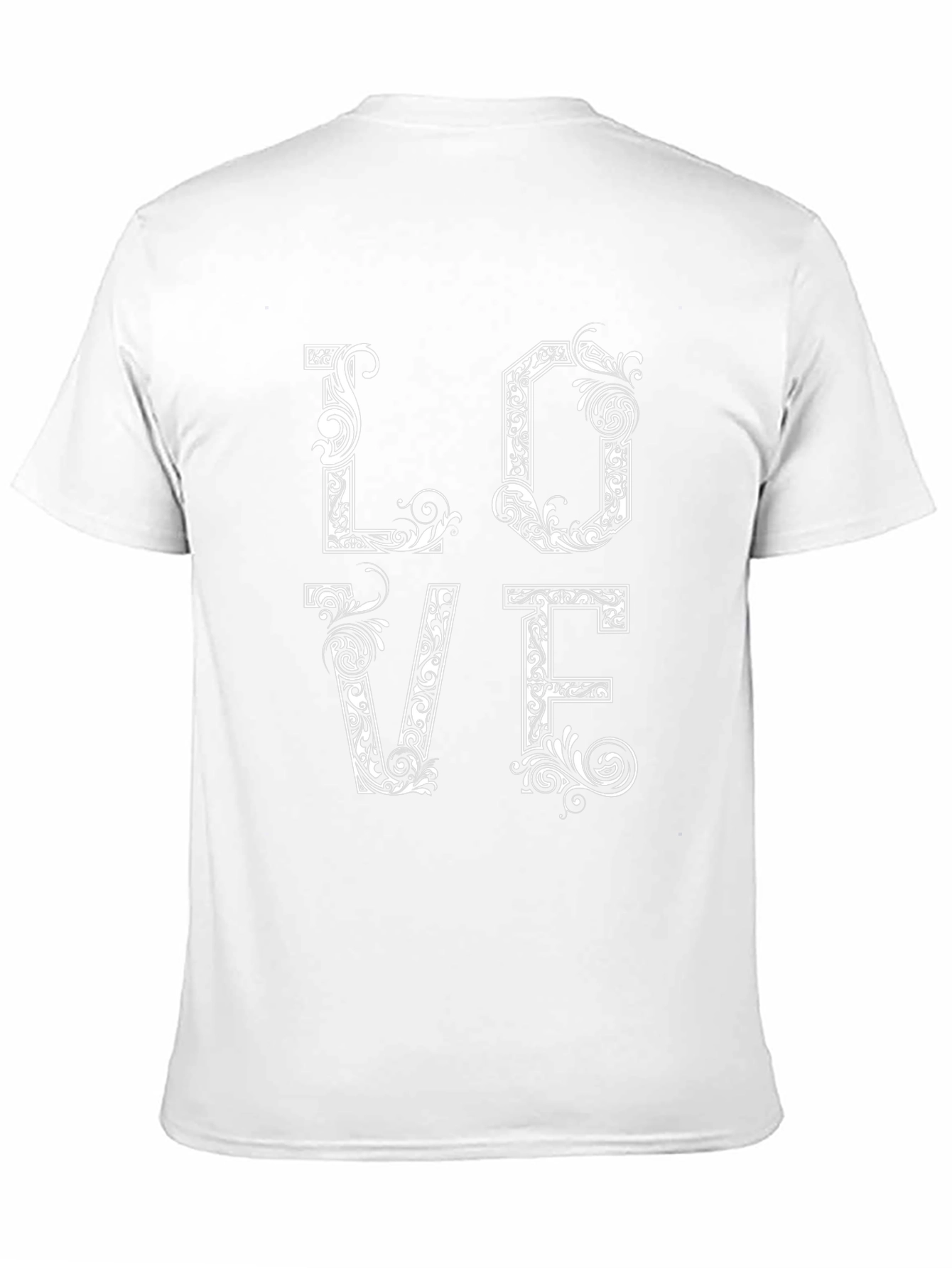 Black Love Graphic Print T-Shirt - Black view 11