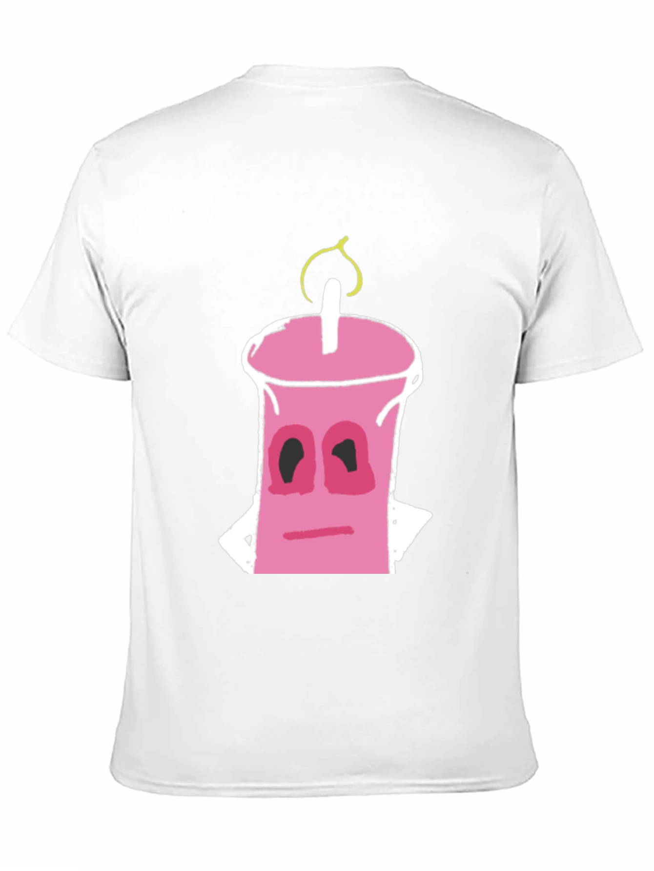 Black Sad Candle T-Shirt - Unique Graphic Tee view 11