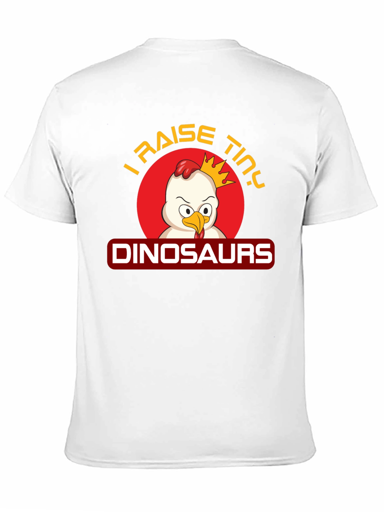 Black I Raise Tiny Dinosaurs Black T-Shirt view 11