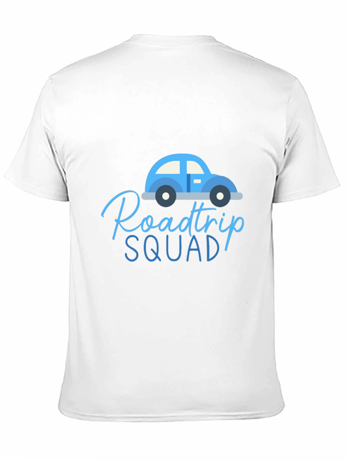 Black Roadtrip Squad Graphic Tee - Black Cotton T-Shirt view 11