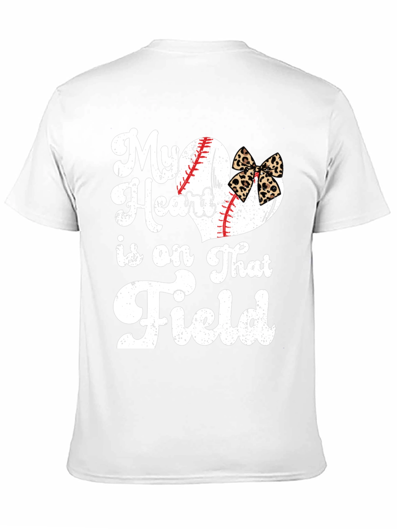 My Heart Is On That Field Baseball Graphic T-Shirt - 11
