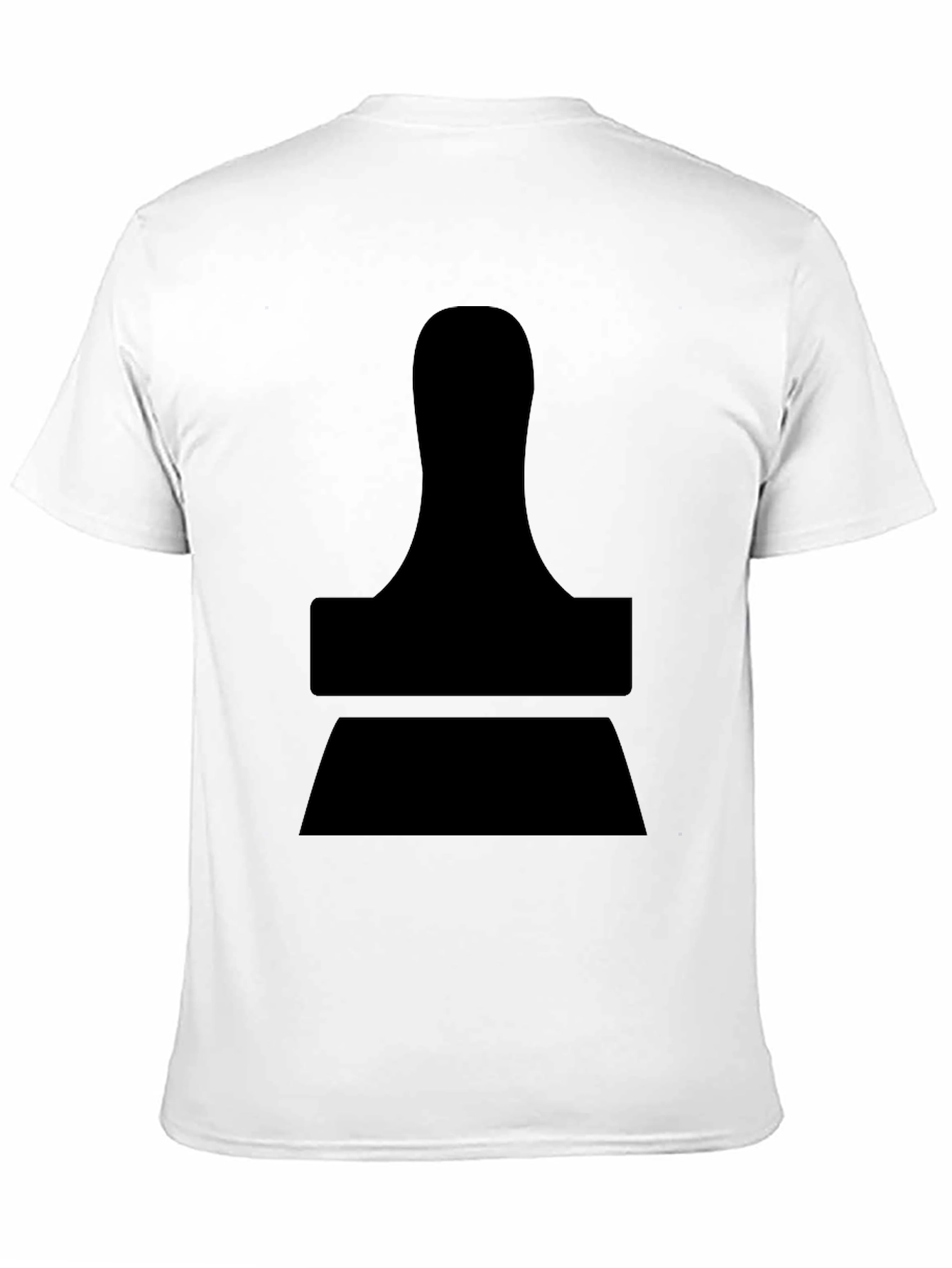 Black Modern Stamp Graphic Black T-Shirt view 11