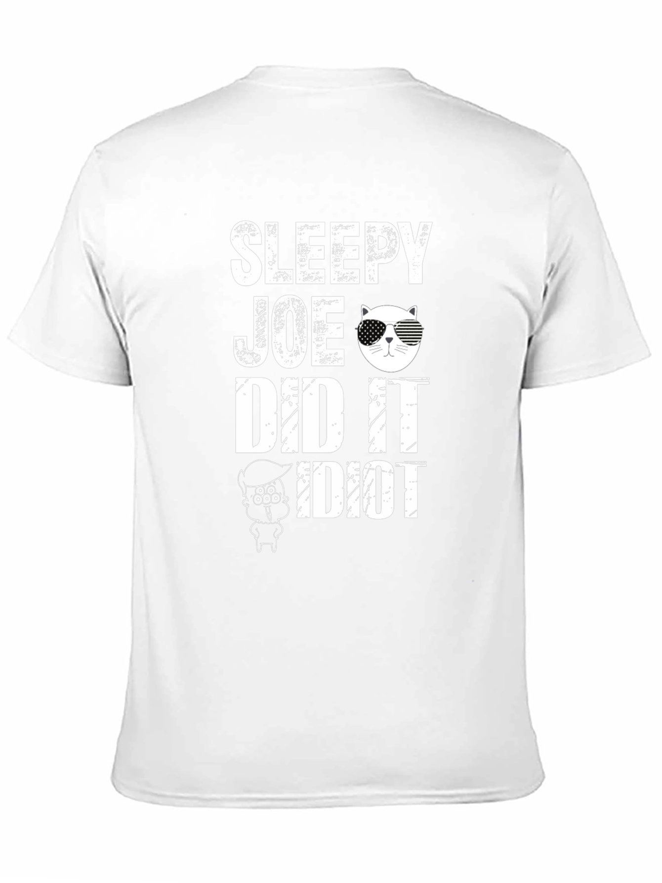 Black Sleepy Joe Did It T-Shirt view 11