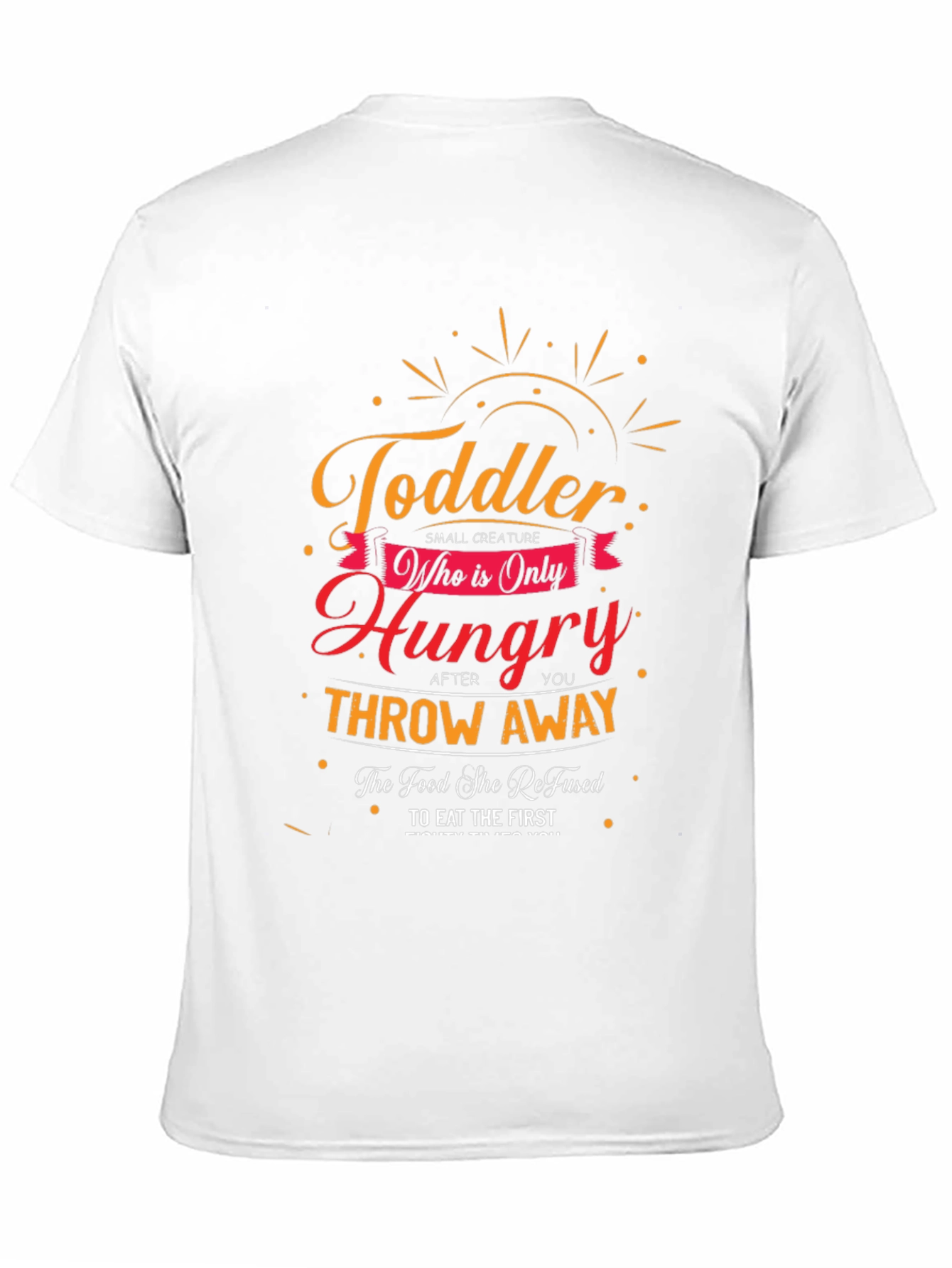 Black Toddler Hungry Funny T-Shirt view 11