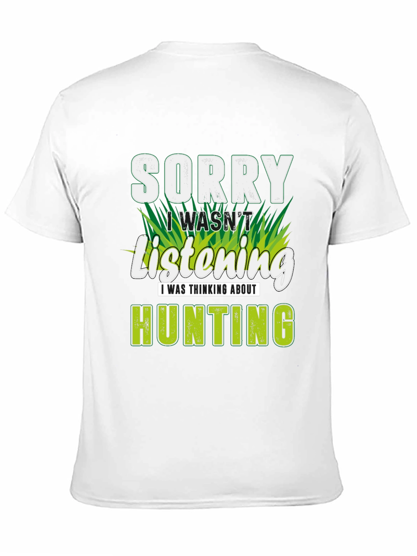 Black Sorry Hunting T-Shirt - Gift for Hunters view 11