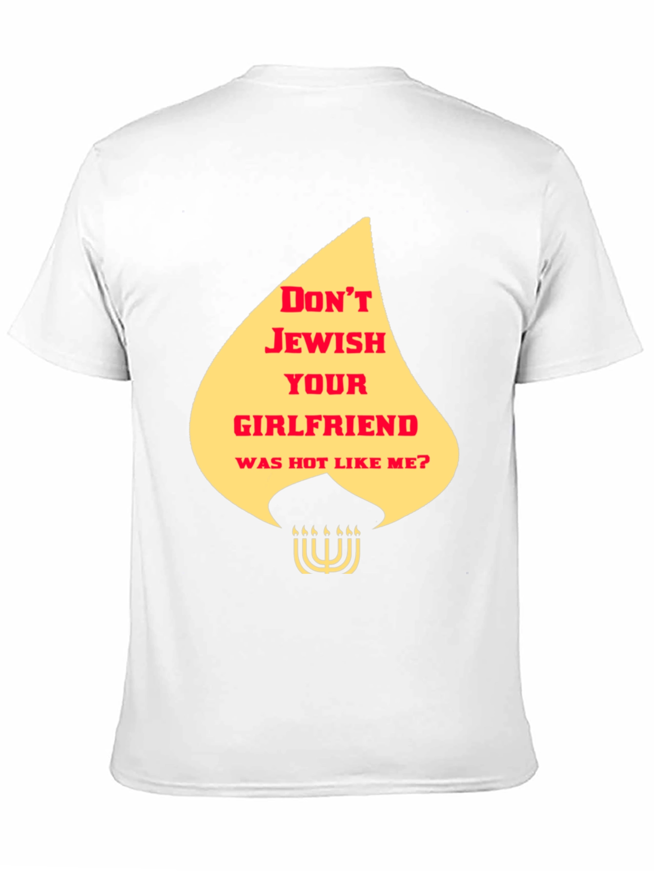 Black Offensive Jewish Humor T-Shirt view 11
