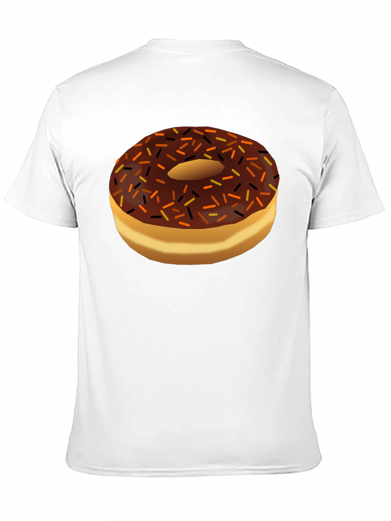 Black Donut Graphic Black T-Shirt view 11