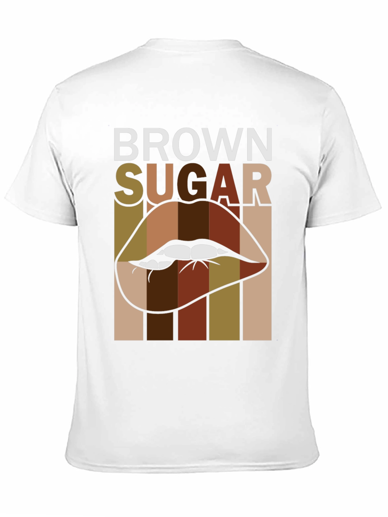 Black Brown Sugar Lips Graphic Tee - Unisex view 11