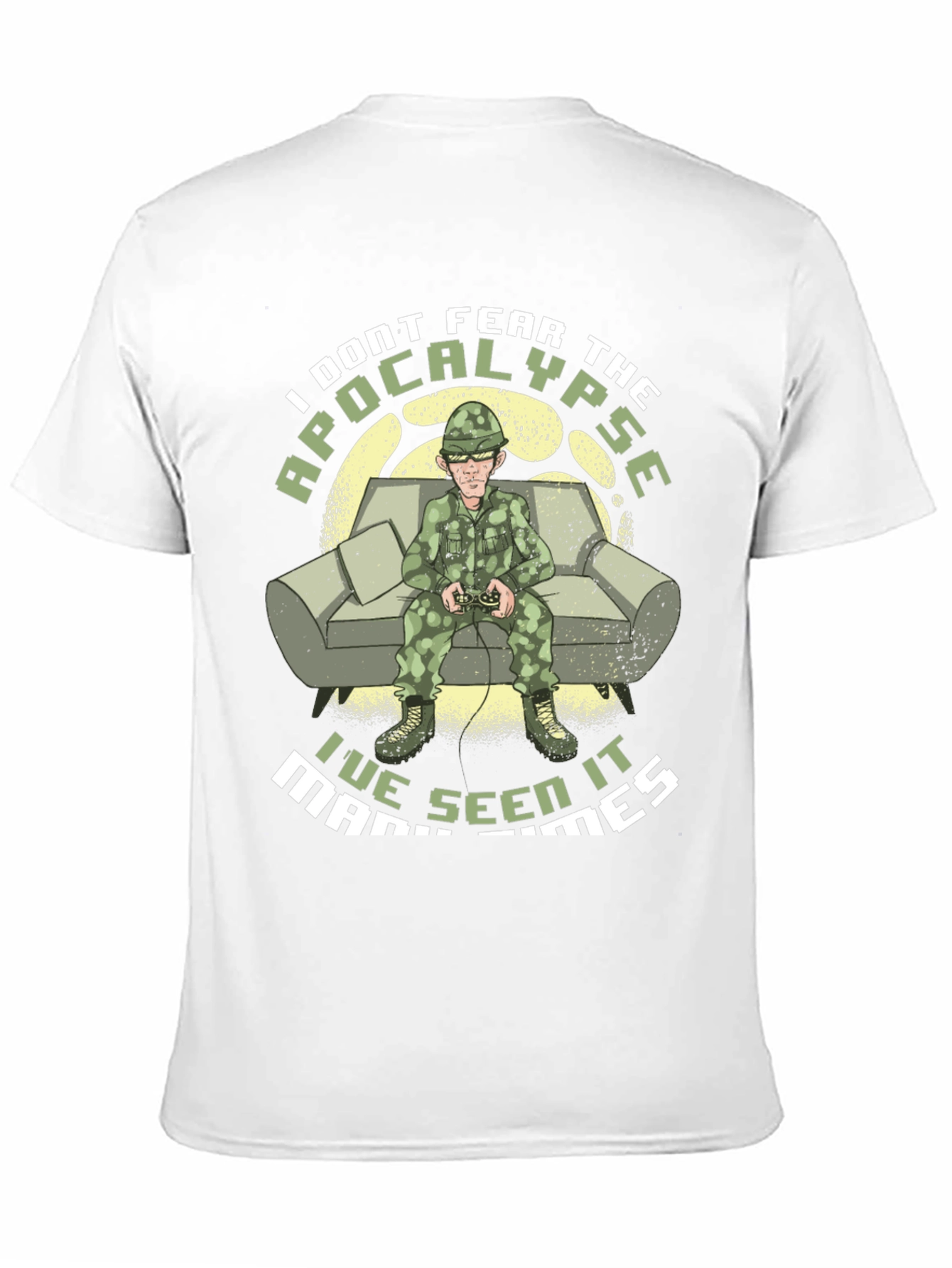 Apocalypse Gamer T-Shirt - Military Style - 11