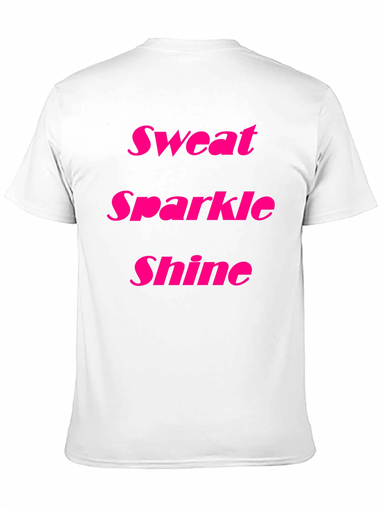 Black Sweat Sparkle Shine Black T-Shirt view 11