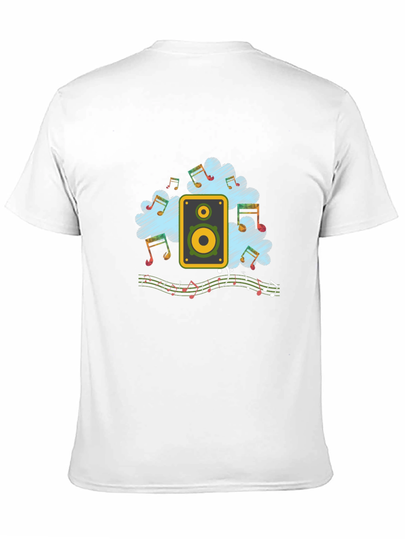 Black Music Lover's Graphic T-Shirt view 11
