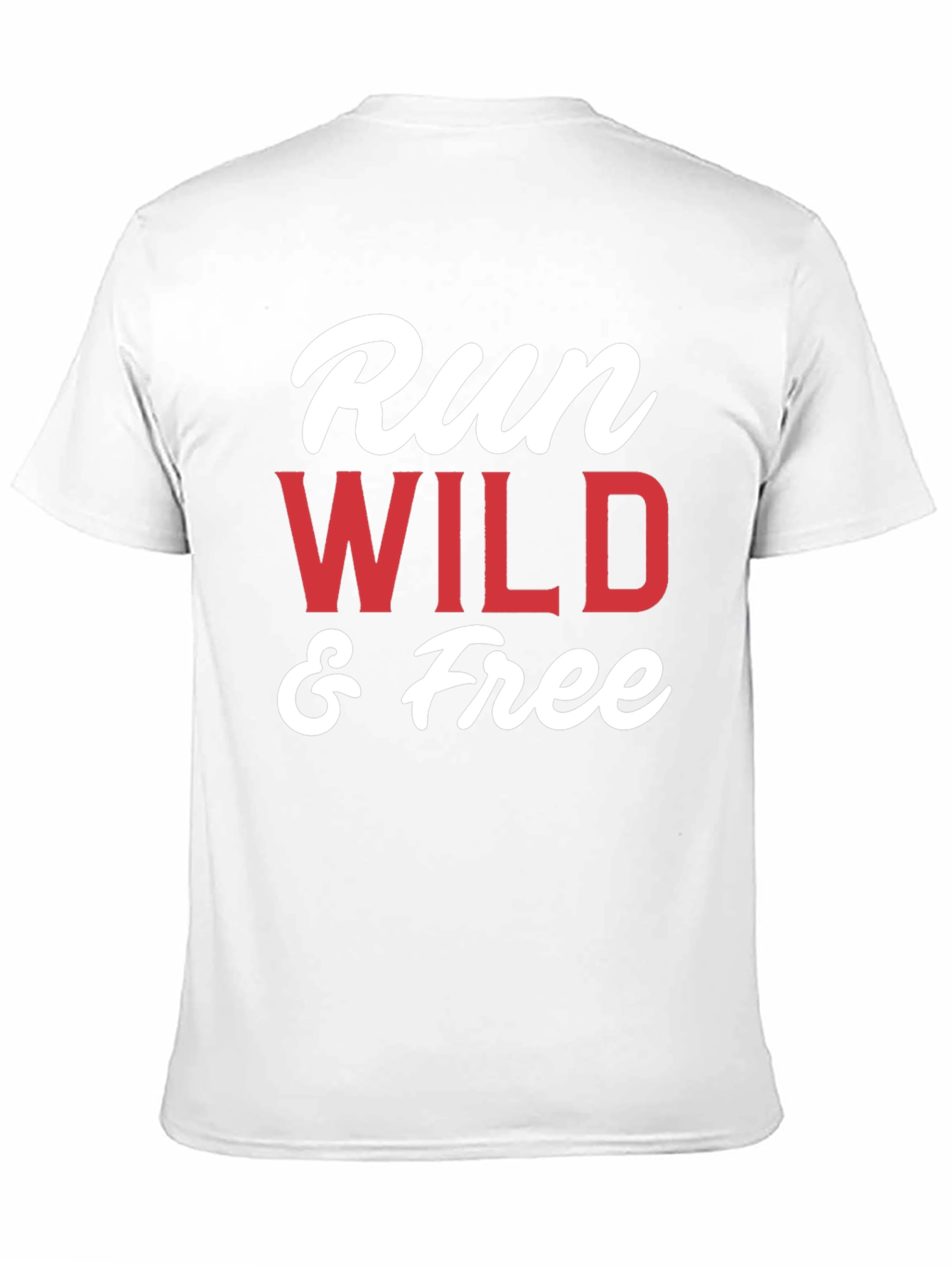 Black Run Wild & Free Graphic T-Shirt - Black view 11