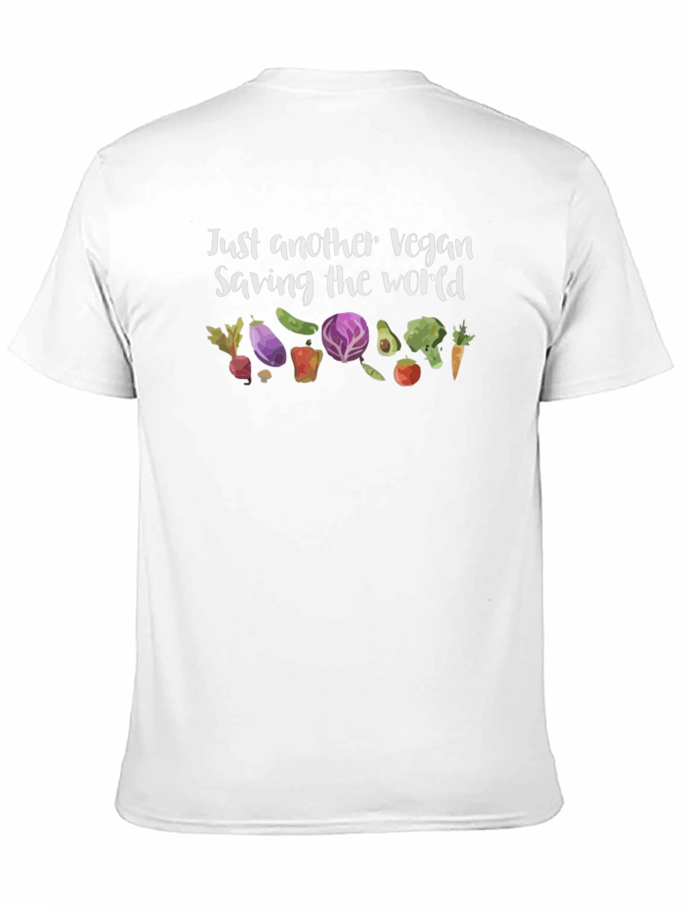 Vegan Saving The World T-Shirt - 11