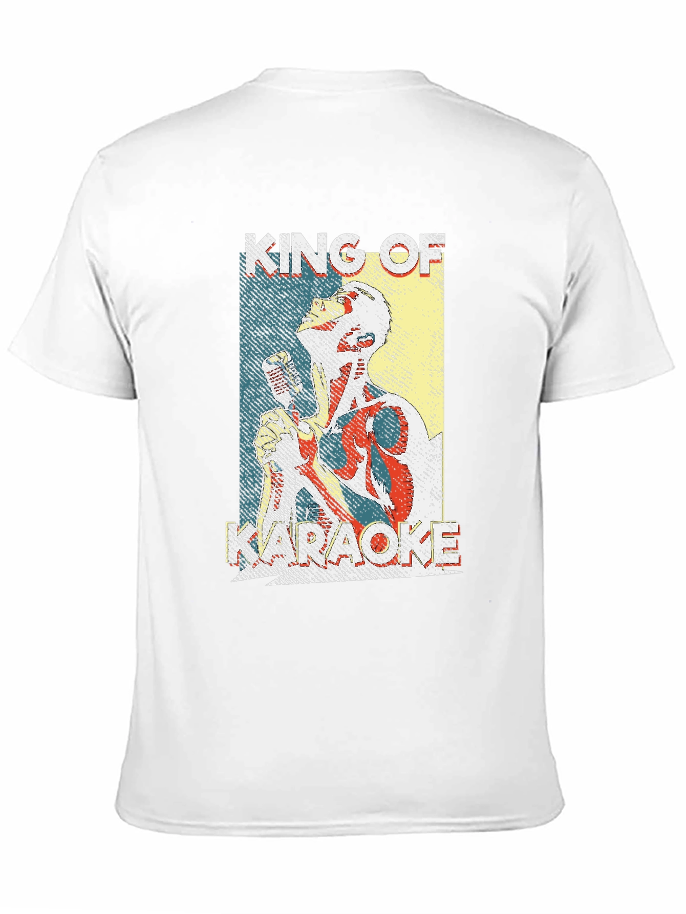 Black King of Karaoke Black T-Shirt view 11