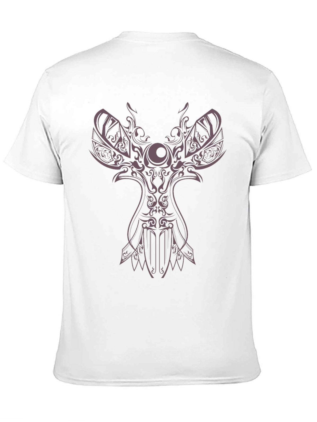 Black Abstract Graphic Print Black T-Shirt view 11