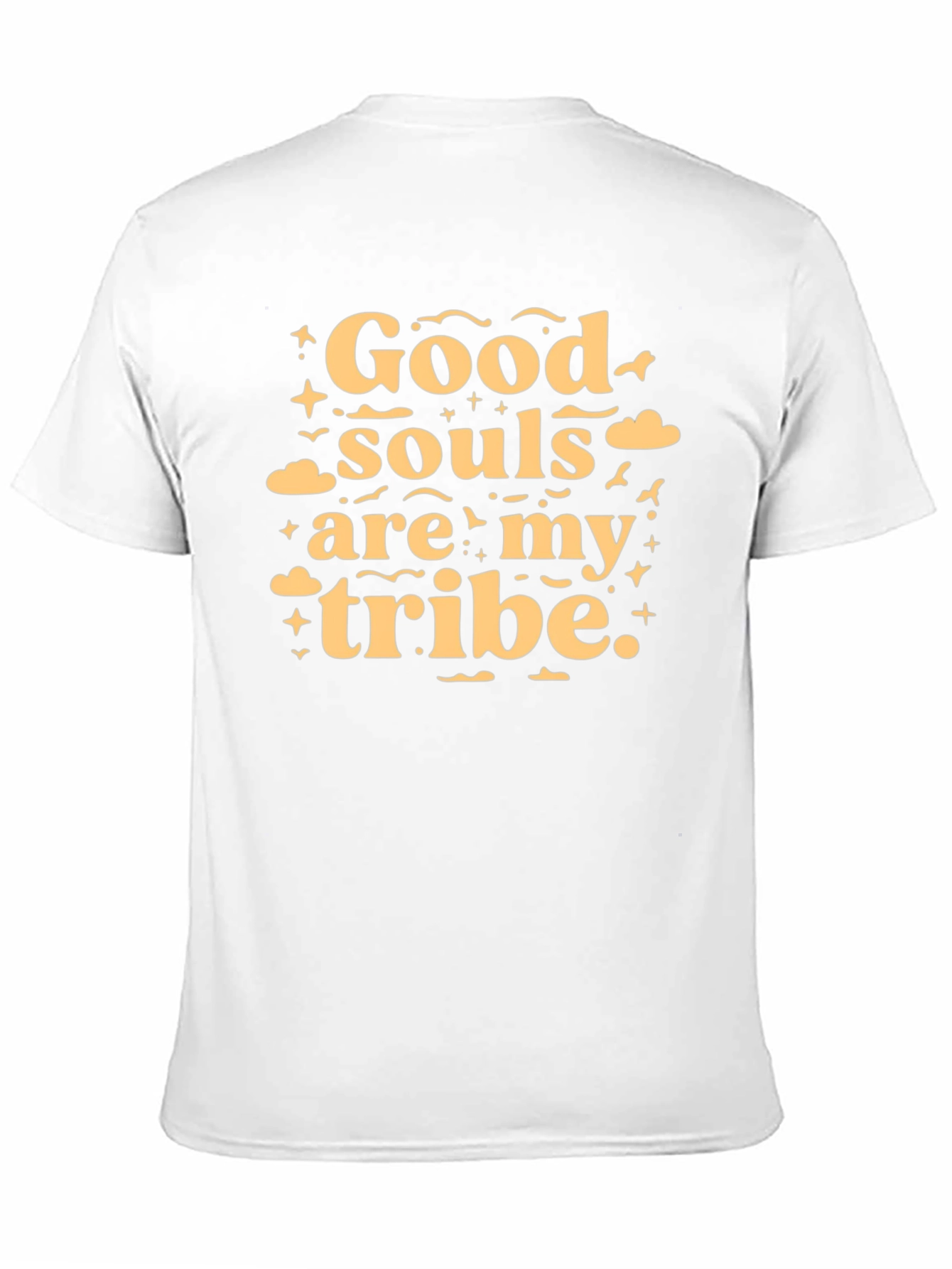 Black Good Souls Tribe Tee - Black Crew Neck T-Shirt view 11