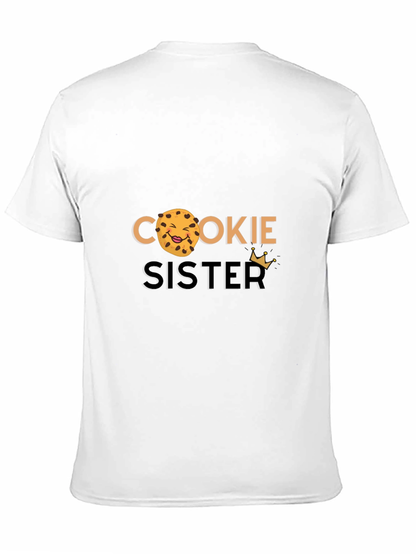 Black Cookie Sister Black Graphic T-Shirt view 11