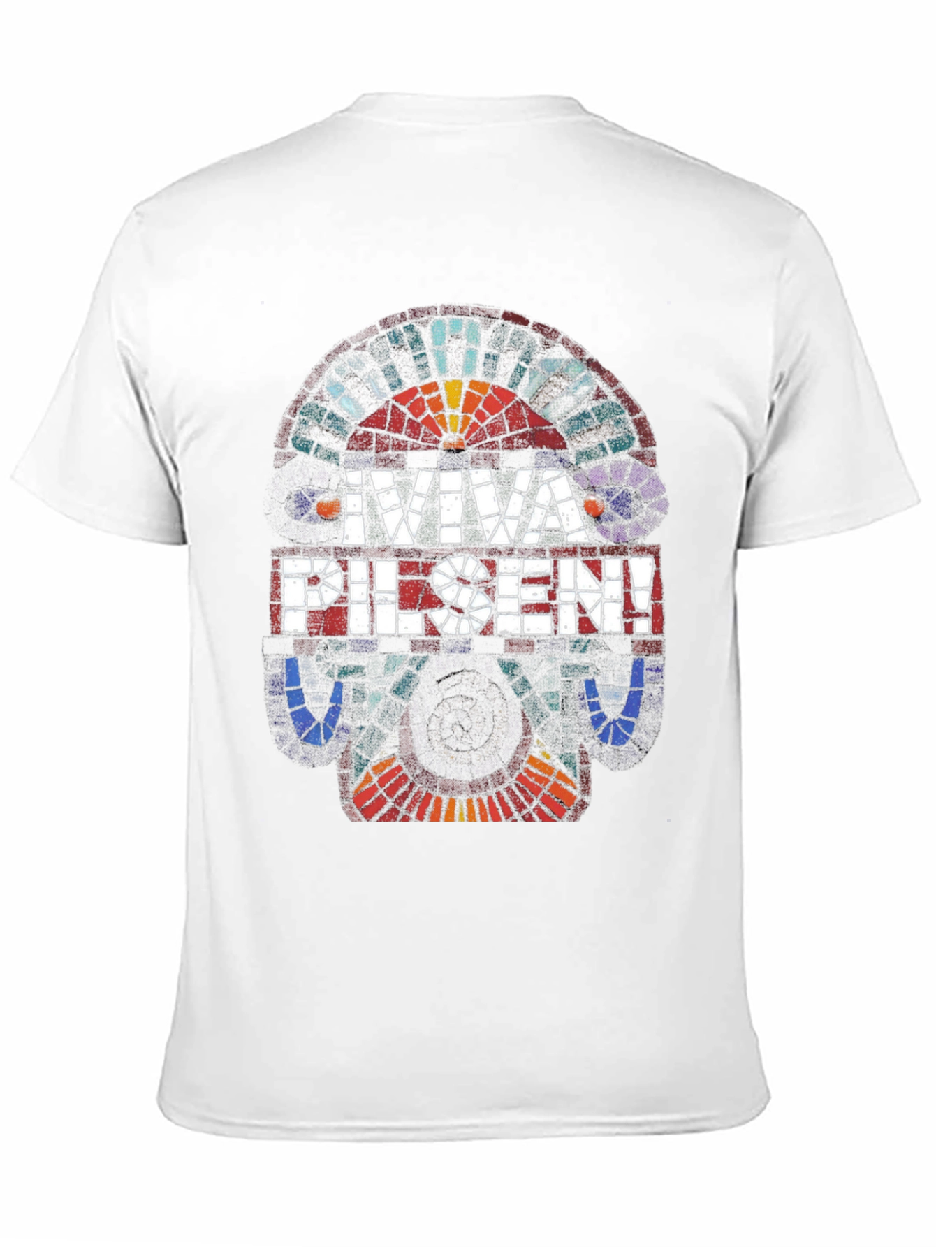 Black Viva Pilsen T-Shirt - Unique Graphic Tee view 11