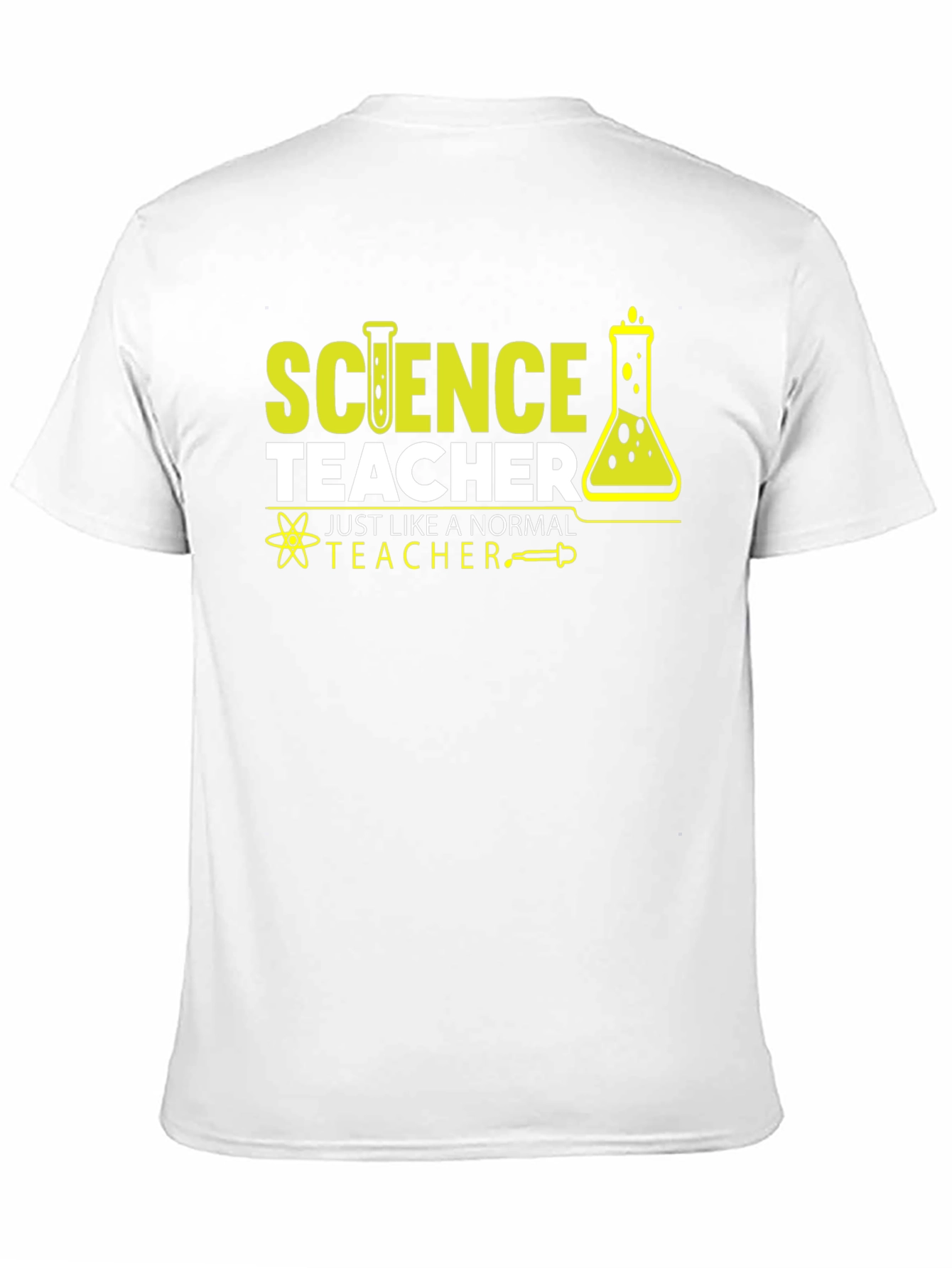 Black Science Teacher Novelty Graphic T-Shirt view 11