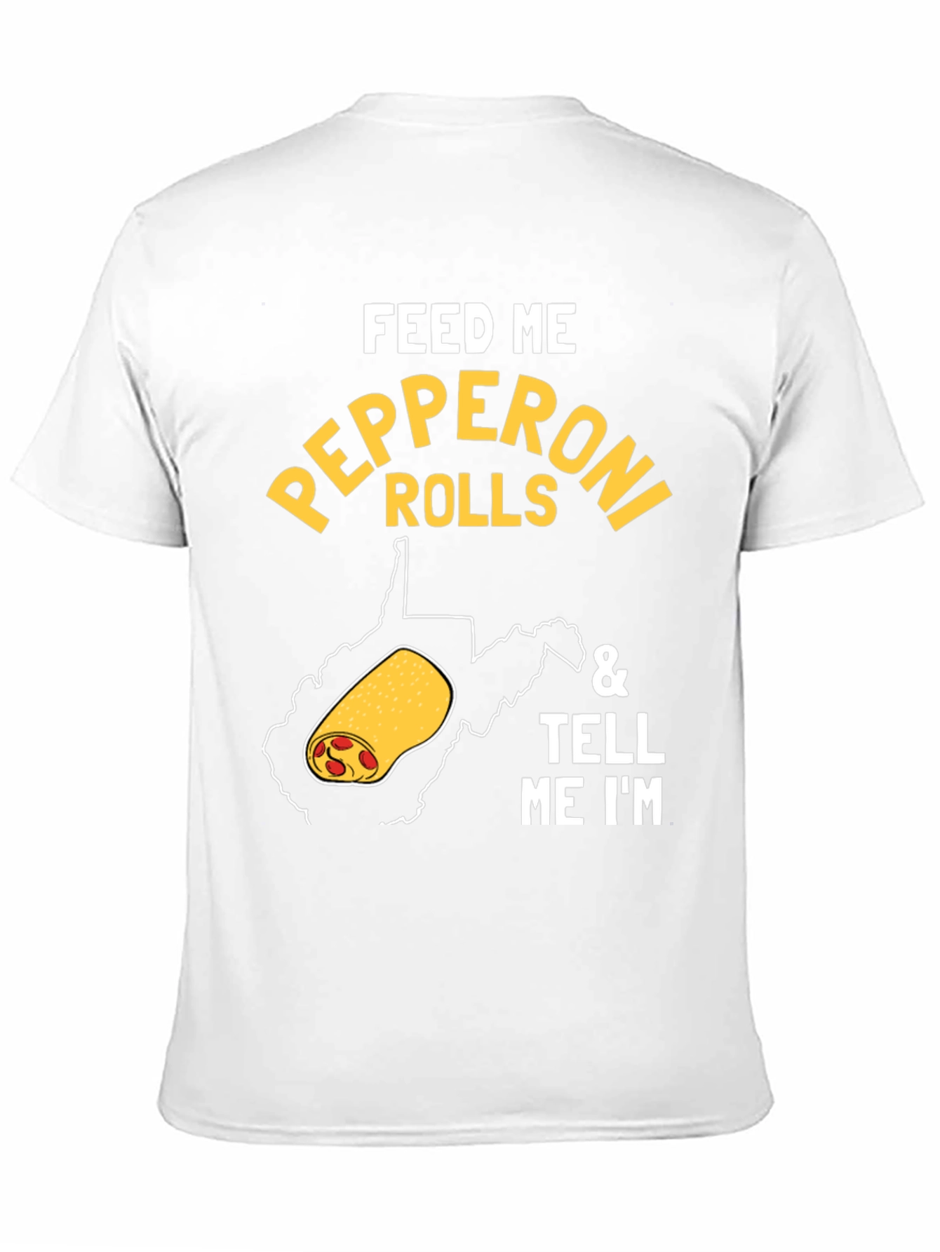 Black Feed Me Pepperoni Rolls Graphic Tee view 11